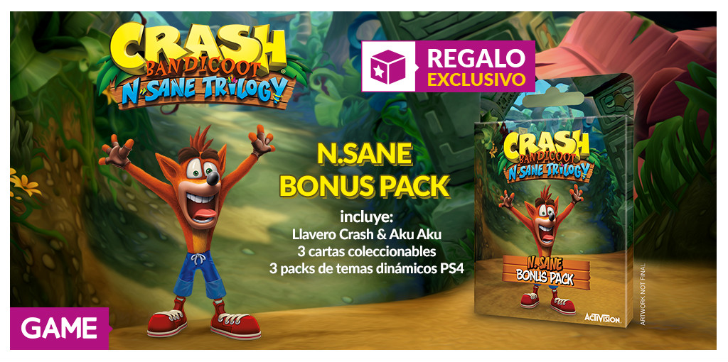 Crash Bandicoot N. Sane Trilogy GAME Crash Bandicoot N. Sane Trilogy GAME
