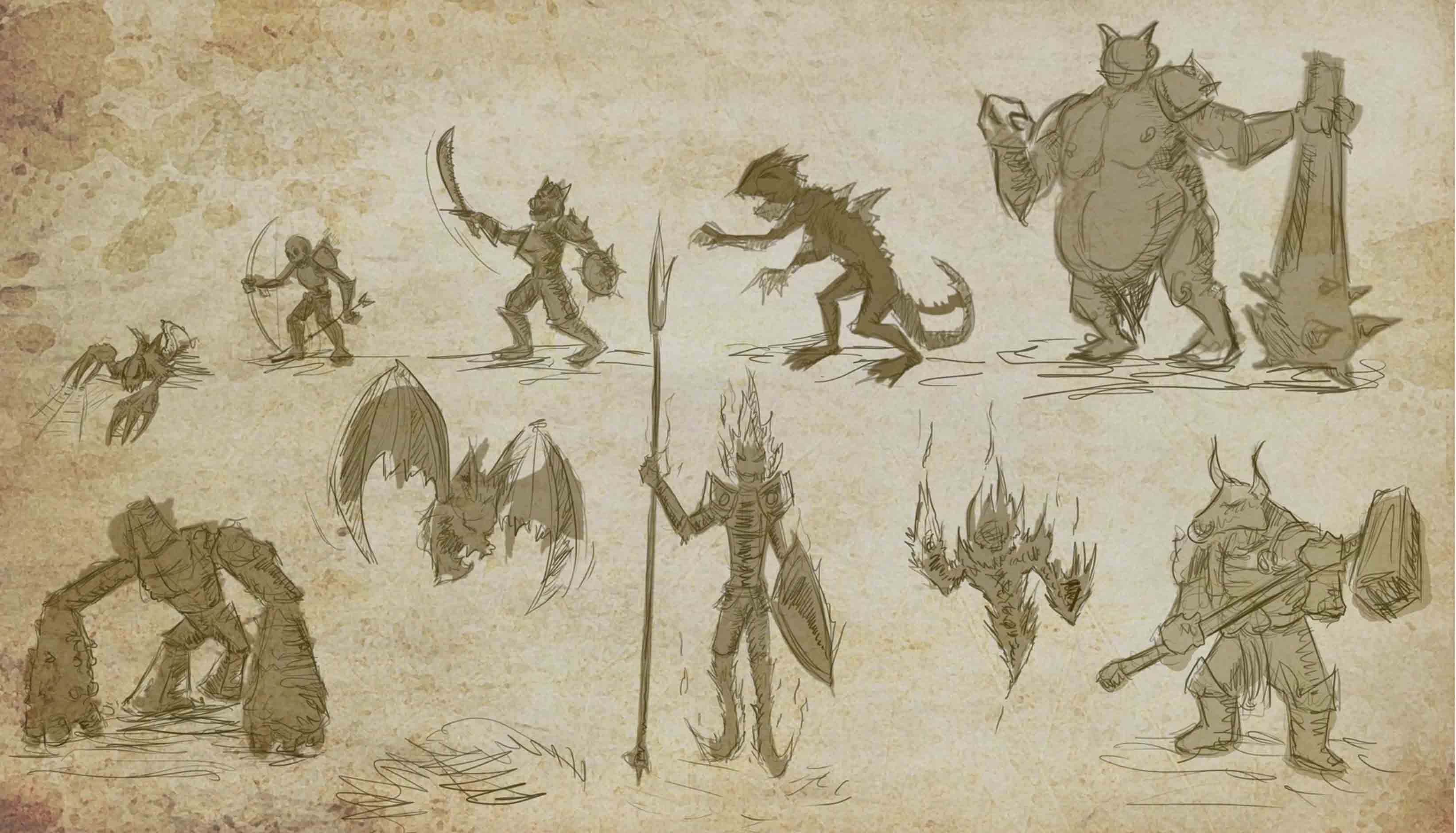 Diarios de Desarrollo U-tad Therion Games Enemigos U-tad Diarios de Desarrollo U-tad Therion Games