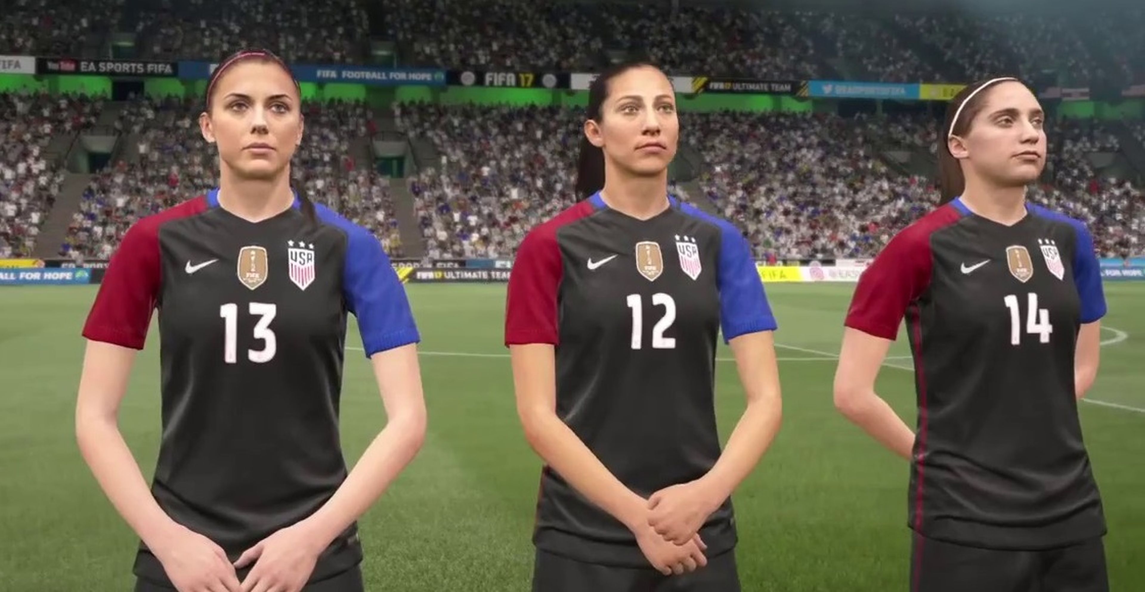 FIFA 17 - Equipos femeninos