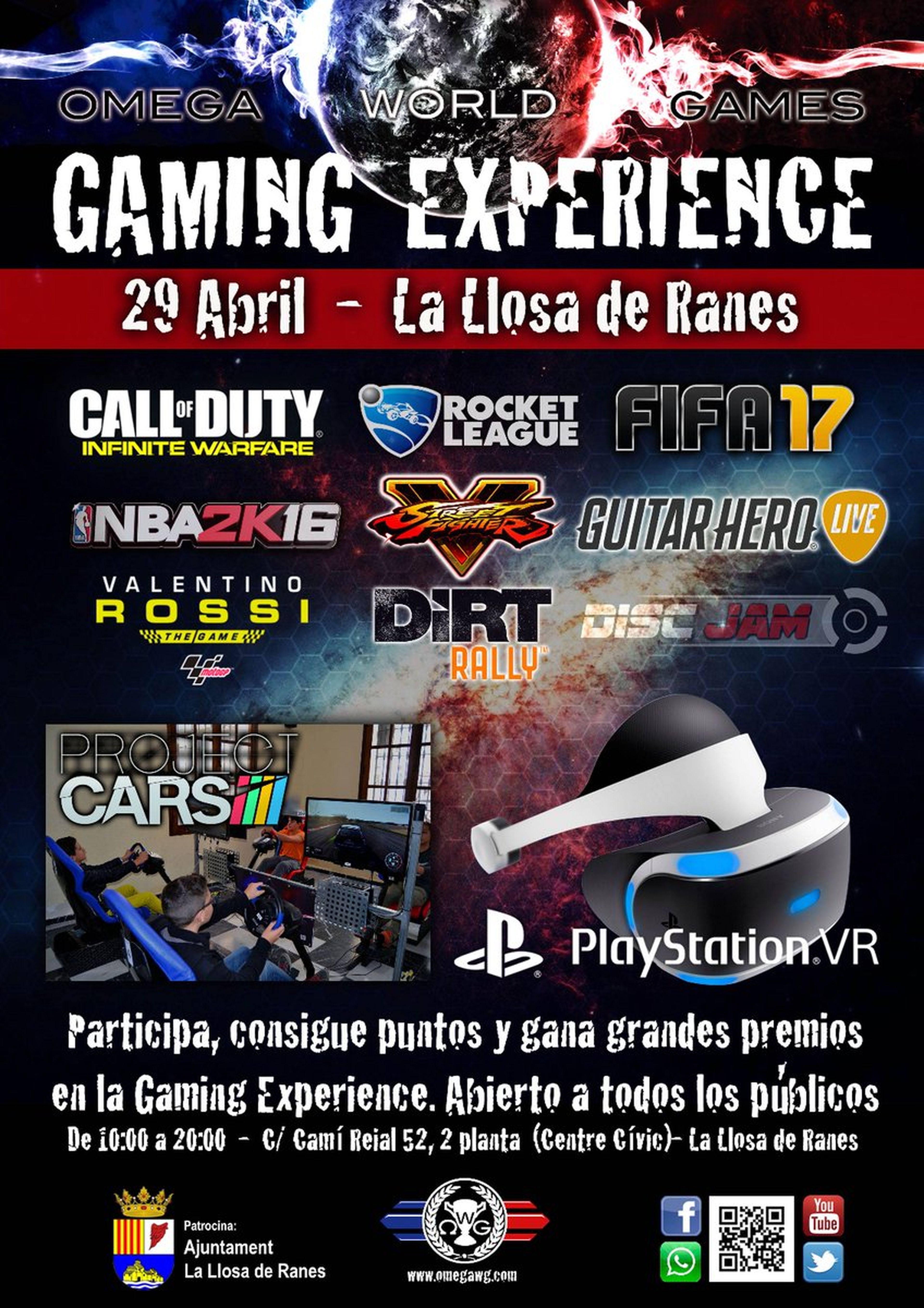 Gaming Experience Llosa de Ranes