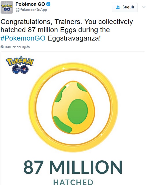 Huevos Pokémon GO Huevos Pokémon GO