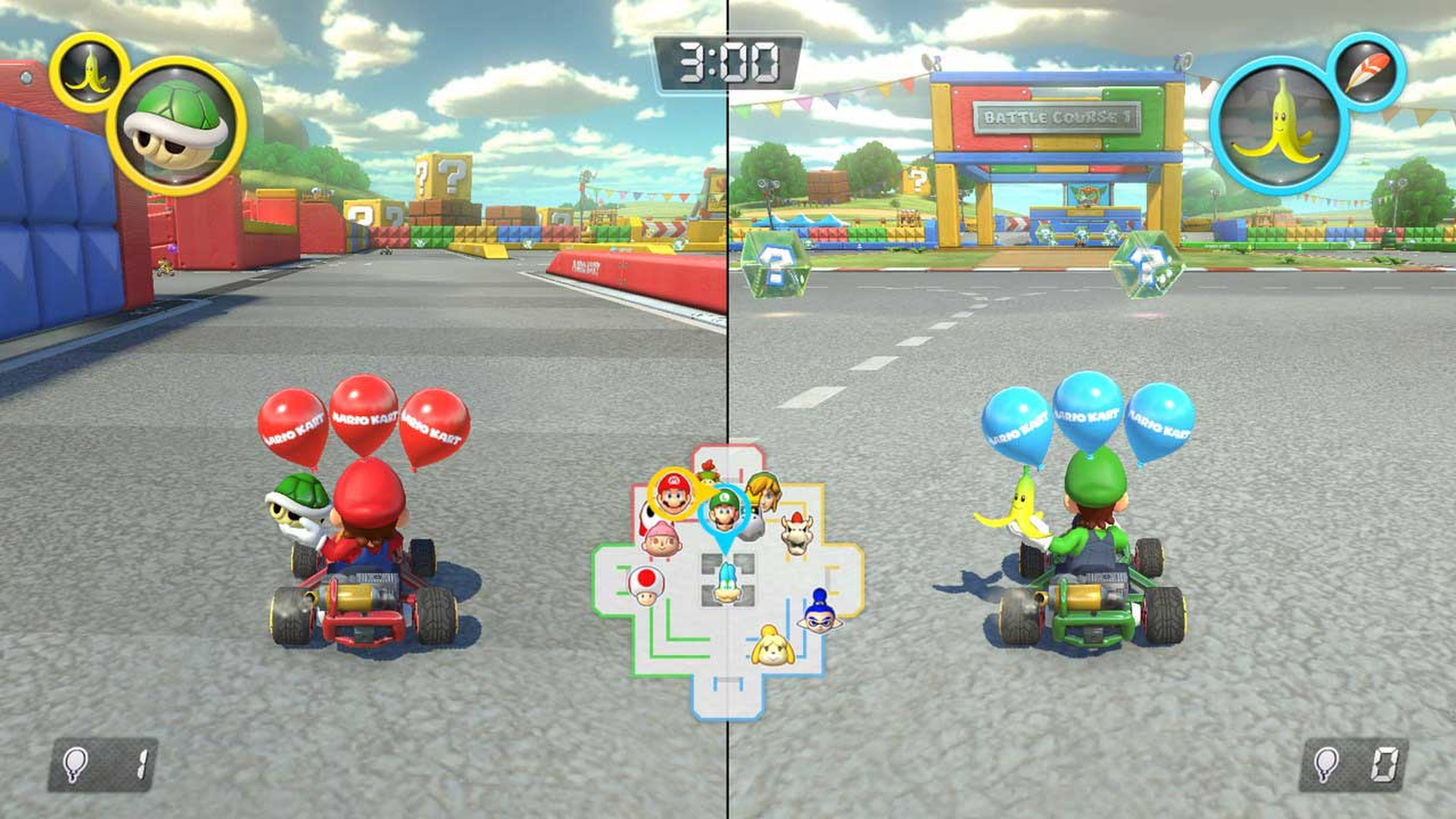 Mario Kart 8 Deluxe modo batalla