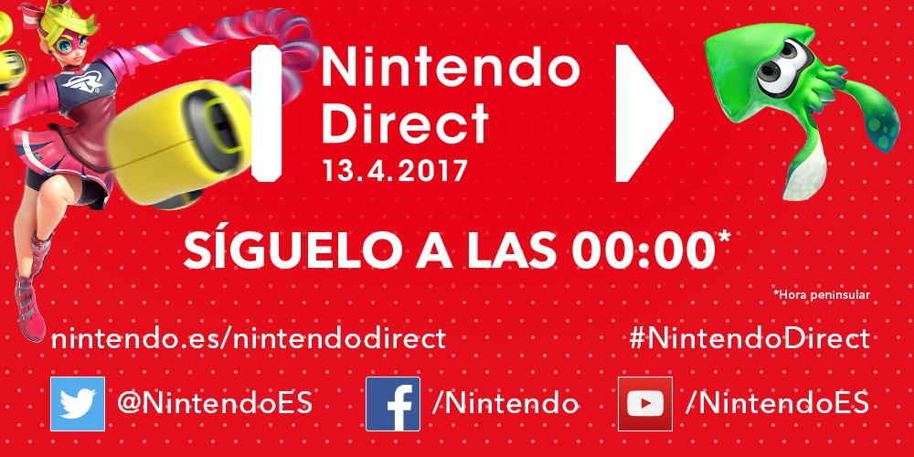 Nintendo Direct Splatoon 2 y ARMS Nintendo Direct Splatoon 2 y ARMS