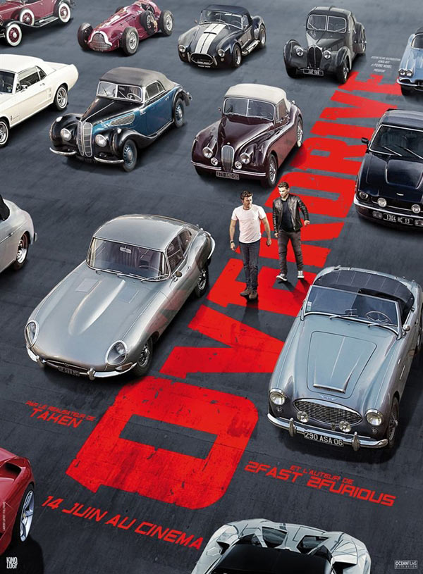 Overdrive Scott Eastwood, Ana de Armas, coches