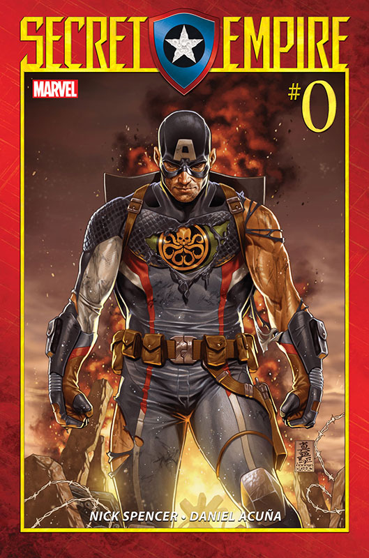 Portada #0 Secret Empire Portada #0 Secret Empire