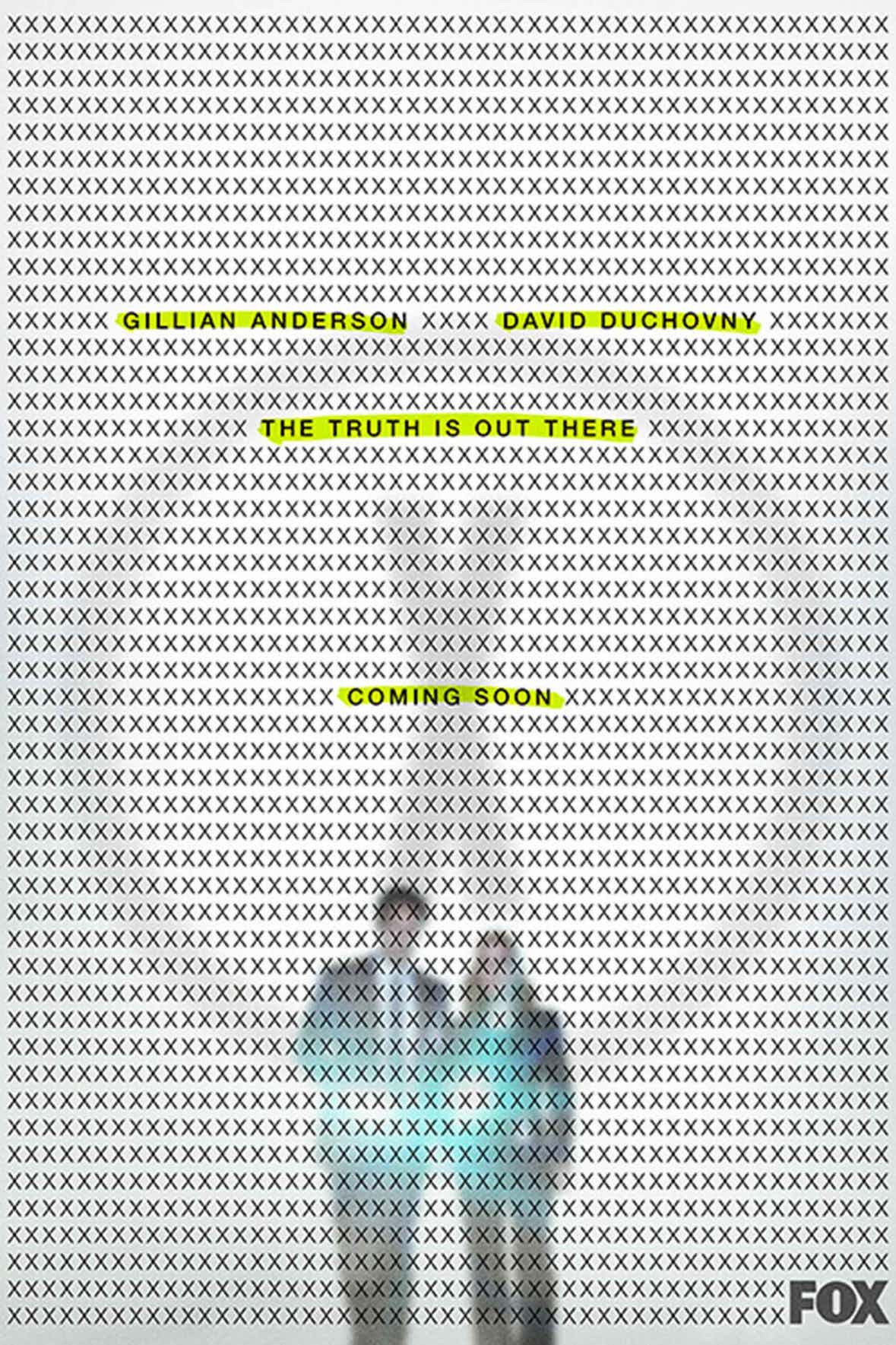 Poster promocional de la Temporada 11 de Expediente X Poster promocional de la Temporada 11 de Expediente X