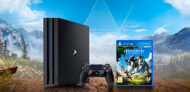 PS4 Pro + Horizon Zero Dawn PS4 Pro + Horizon Zero Dawn