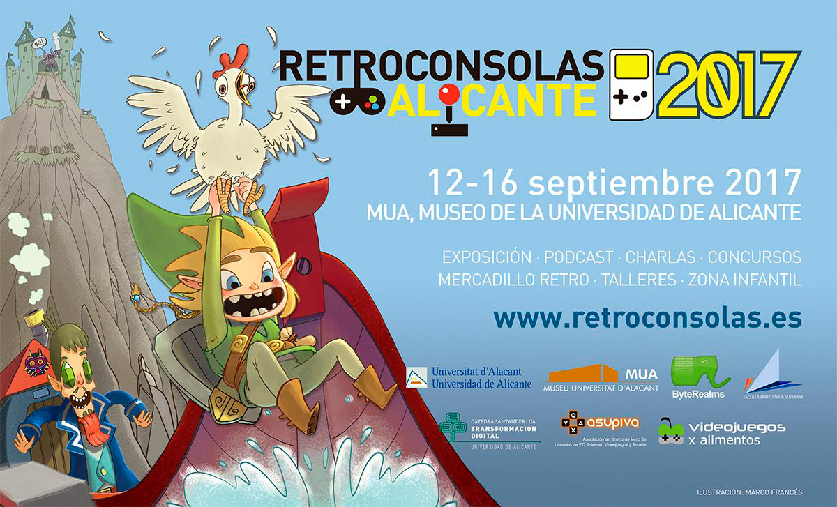 Retroconsolas Alicante 2017 - Cartel Retroconsolas Alicante 2017 - Cartel