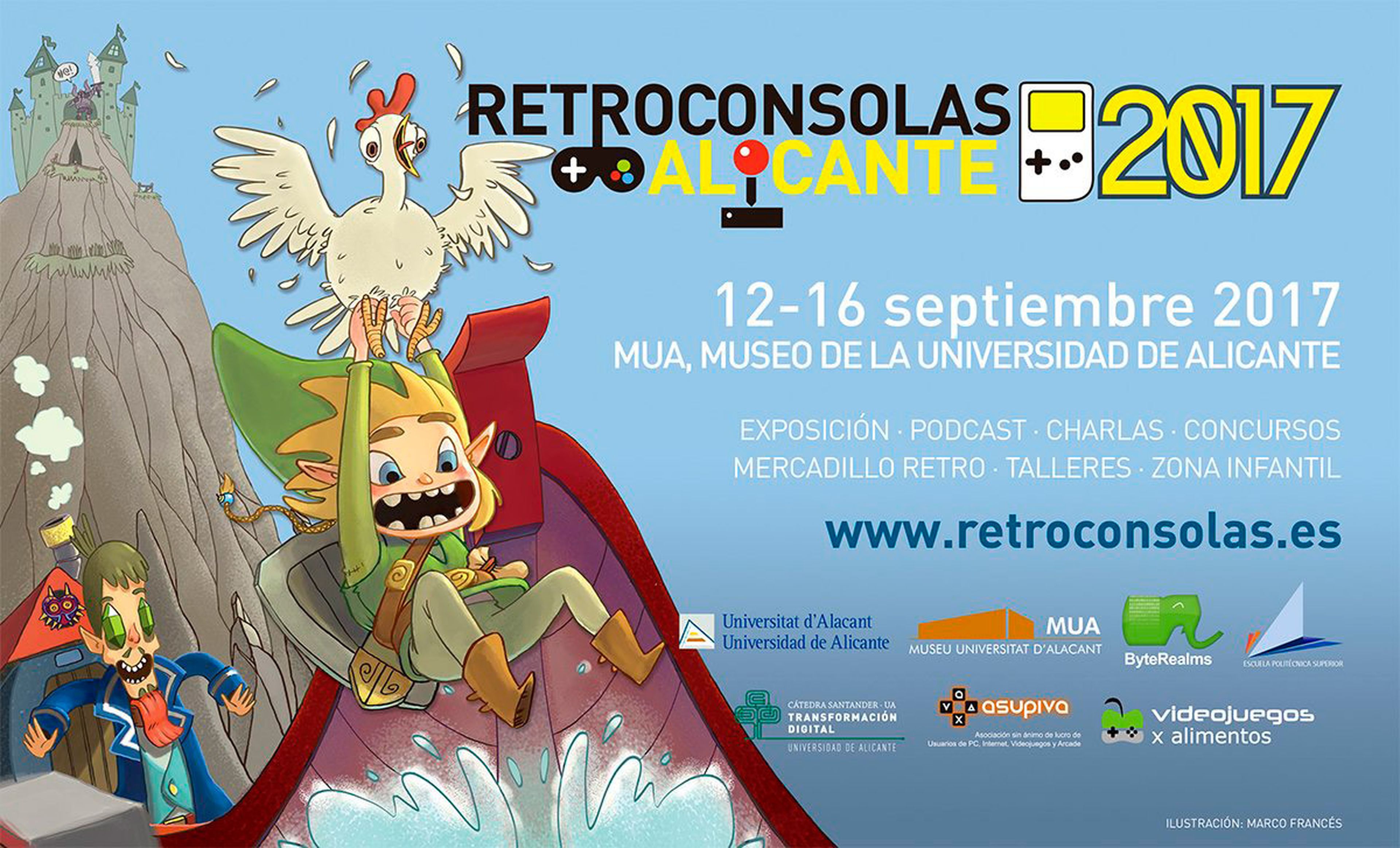 Retroconsolas Alicante 2017 - Cartel