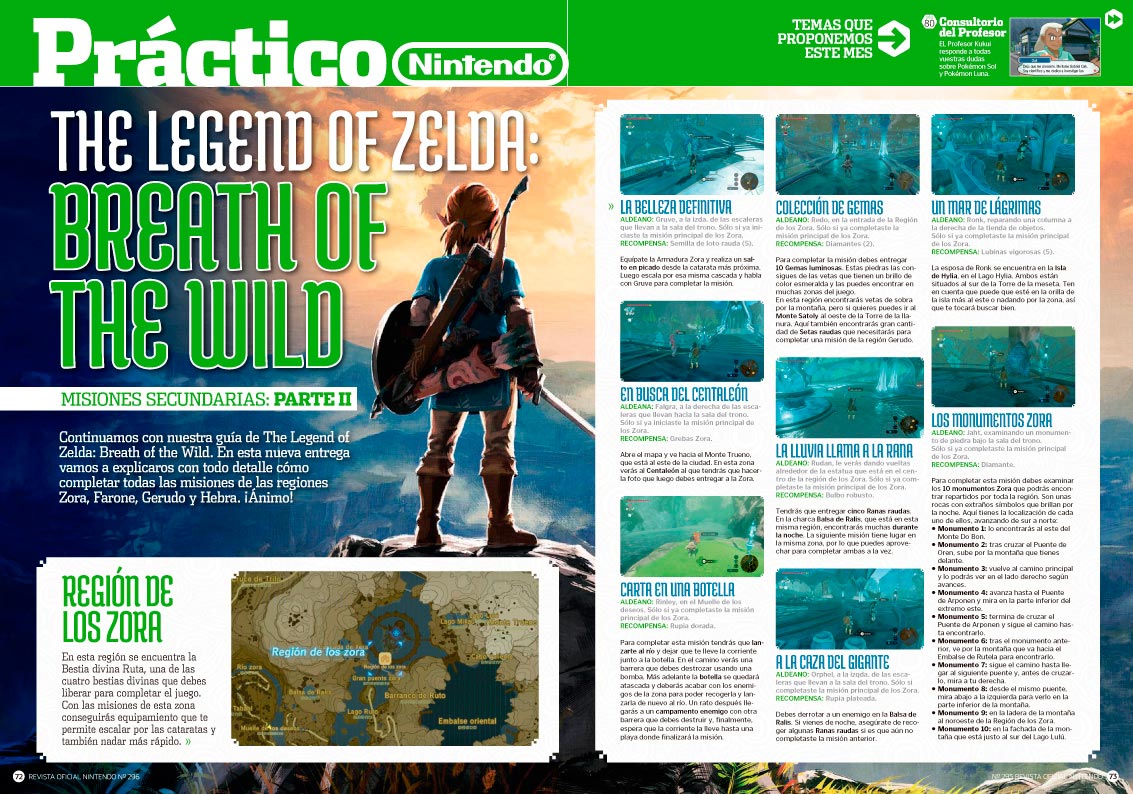 RON 296: Trucos Zelda RON 296: Trucos Zelda
