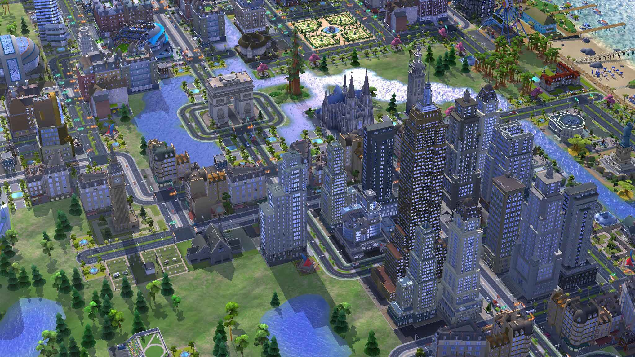 simcity pc making the best regon