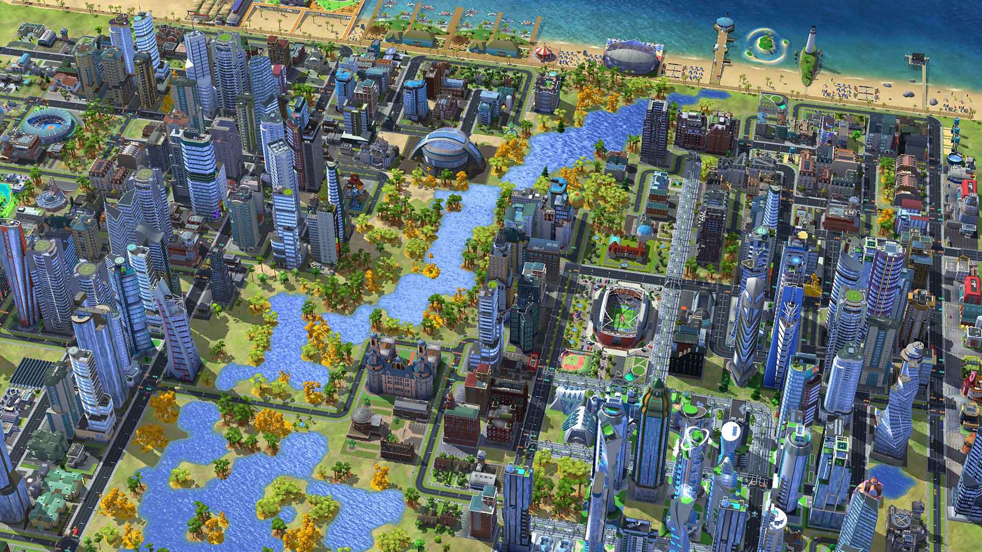 cool simcity buildit layouts