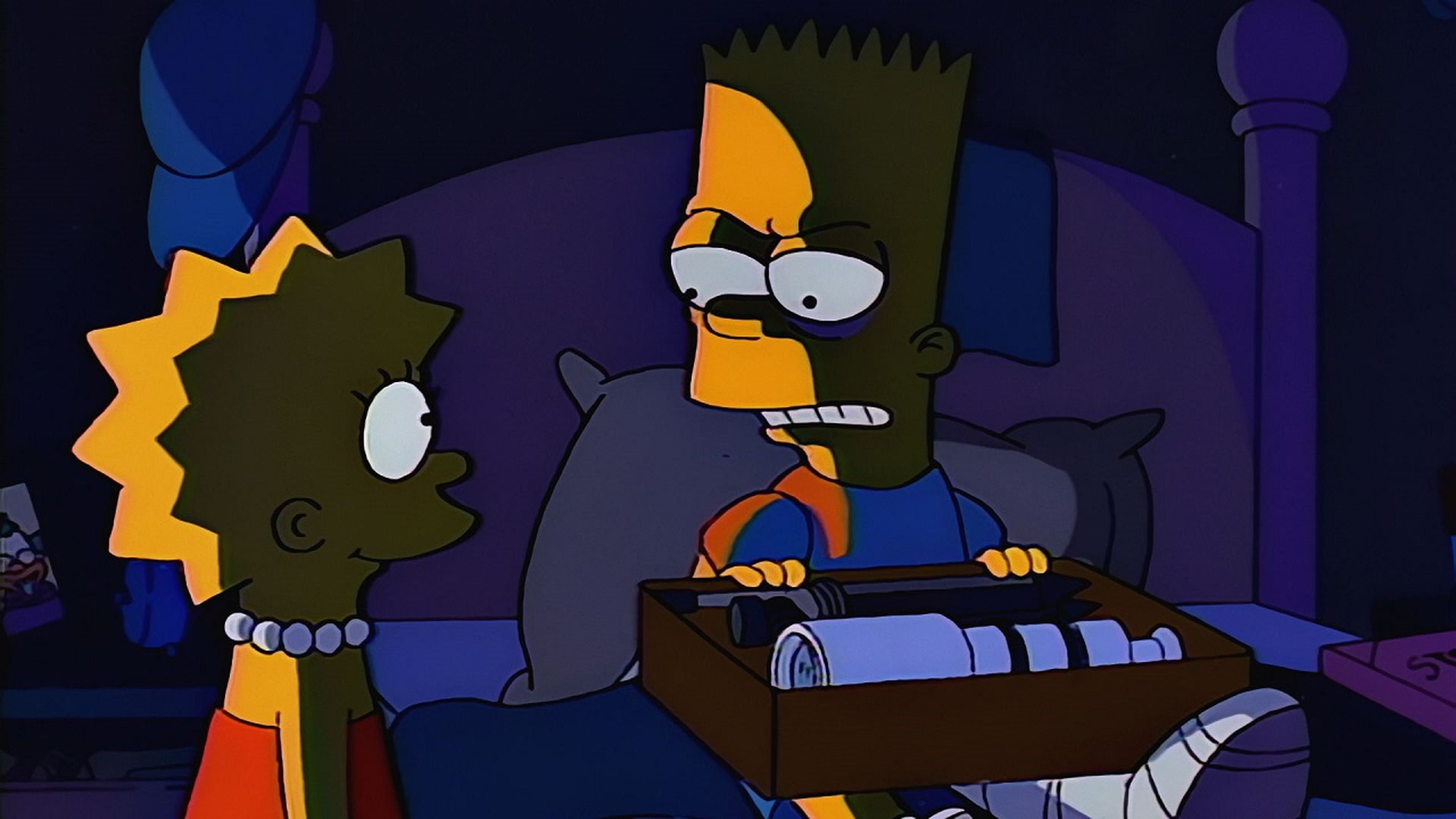 Los Simpson 06x01: Bart de oscuridad