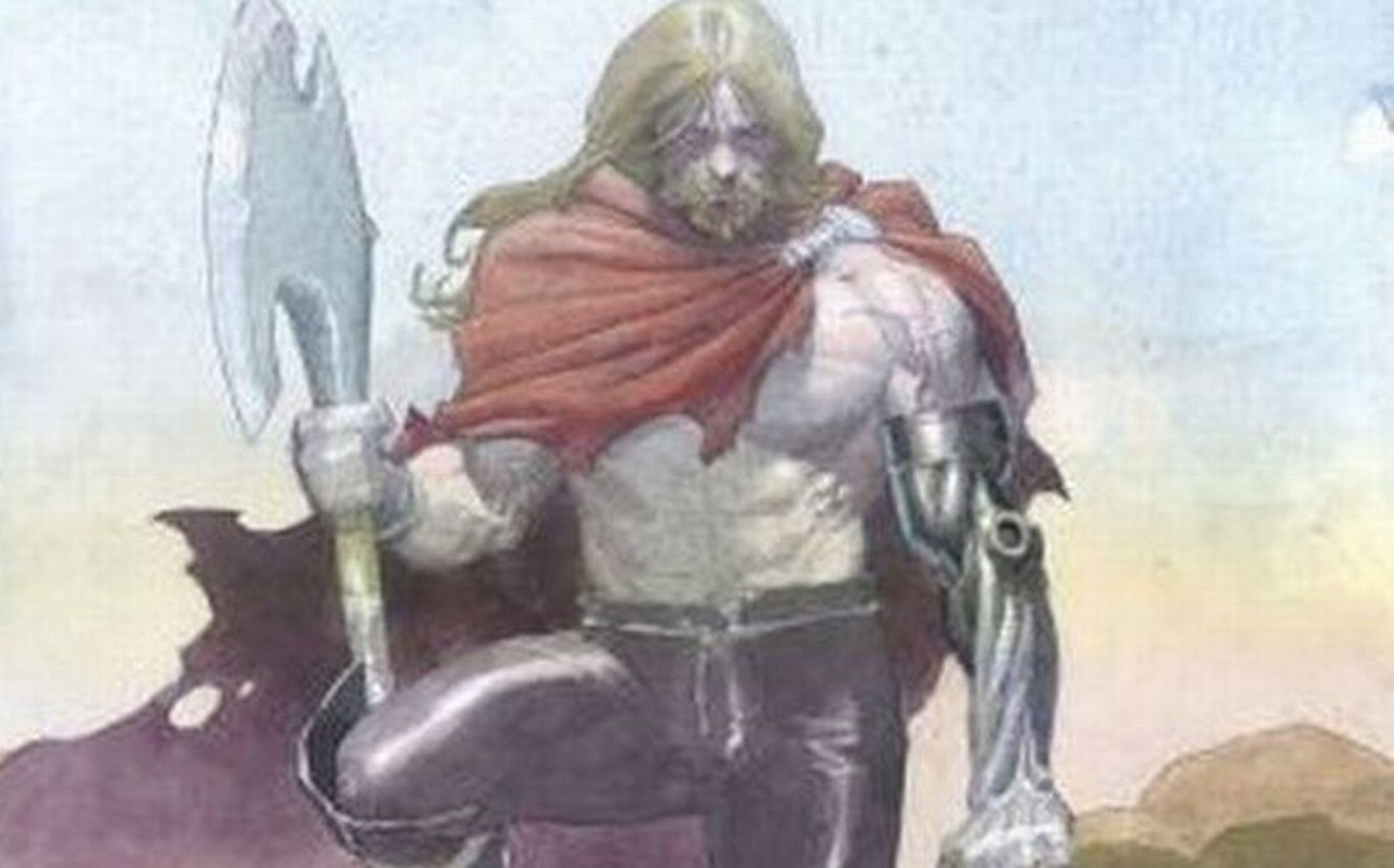 Thor y el hacha de batalla Jarnbjorn