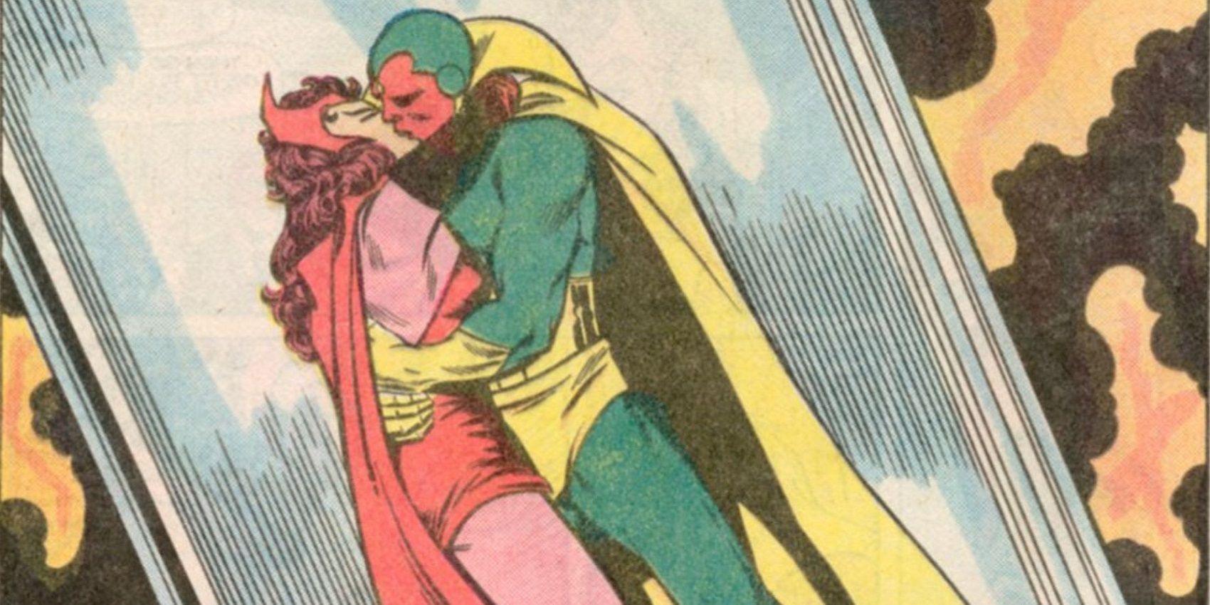 Visión y la Bruja Escarlata - Vengadores Visión y la Bruja Escarlata - Vengadores