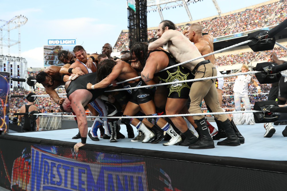 WrestleMania 33 - Batalla Real Conmemorativa de André el Gigante (Kickoff) Batalla Real Conmemorativa de André el Gigante (Kickoff)