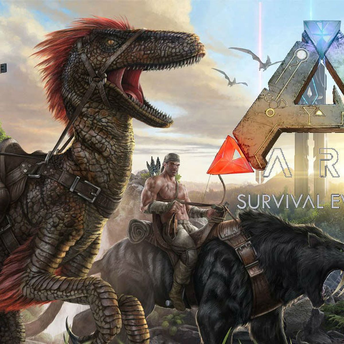 ARK Survival Evolved - Cómo domesticar y cabalgar dinosaurios