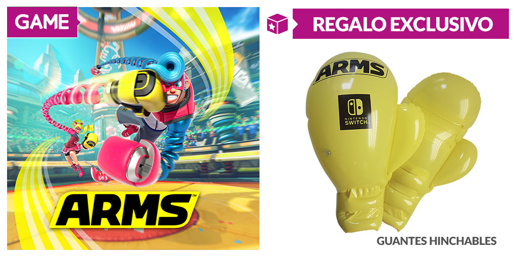ARMS - Regalo de reserva en GAME ARMS - Regalo de reserva en GAME