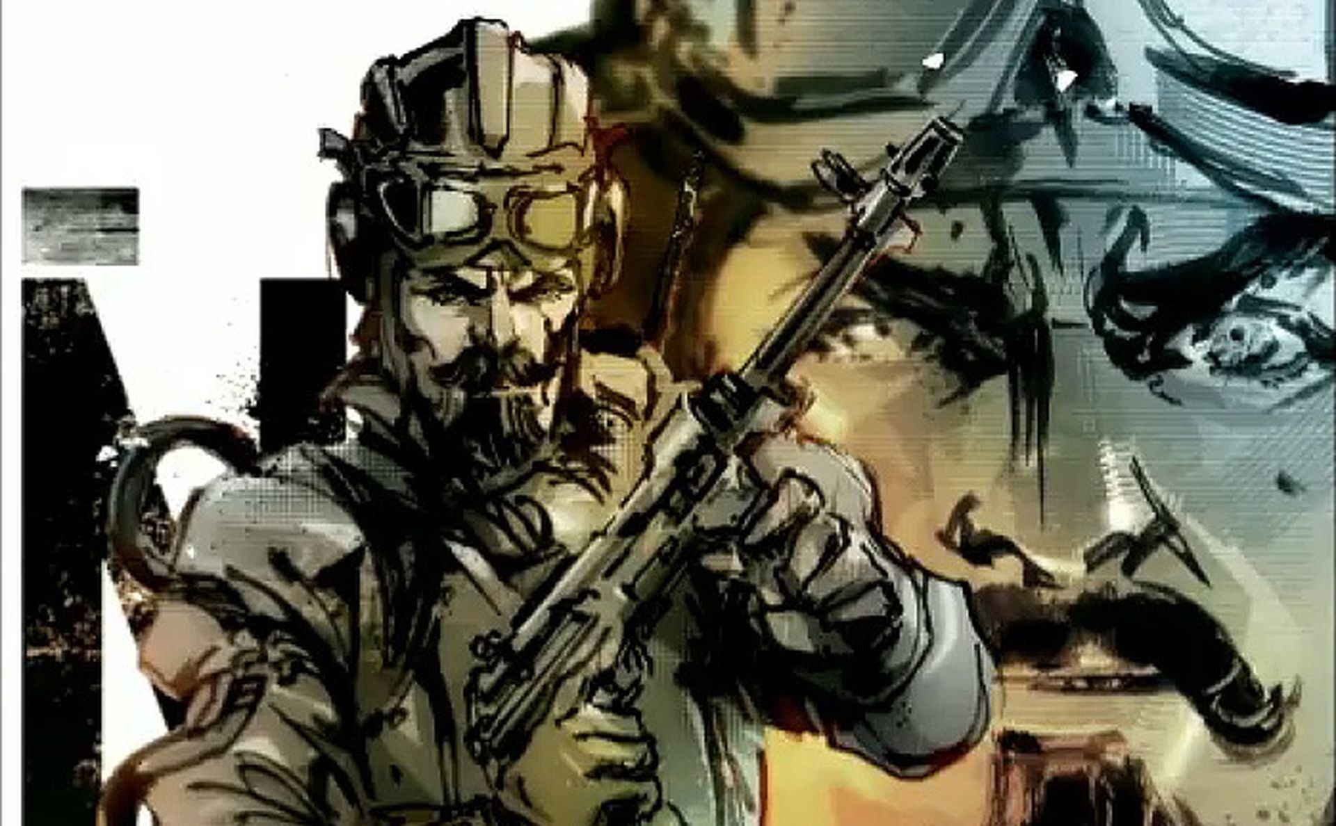 Call of Duty Zombies Chronicles - Arte por Yoji Shinkawa, ilustrador de Metal Gear