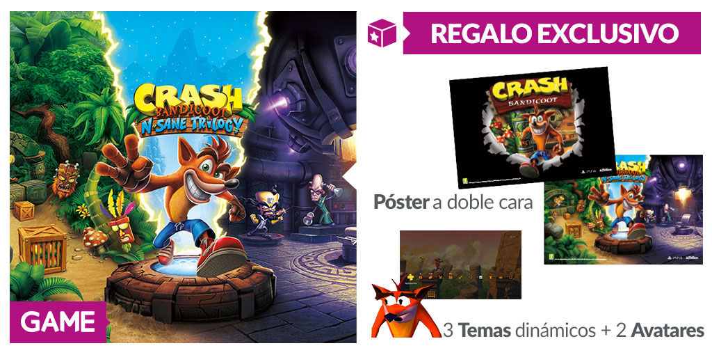 Crash Bandicoot N. Sane Trilogy GAME Crash Bandicoot N. Sane Trilogy GAME