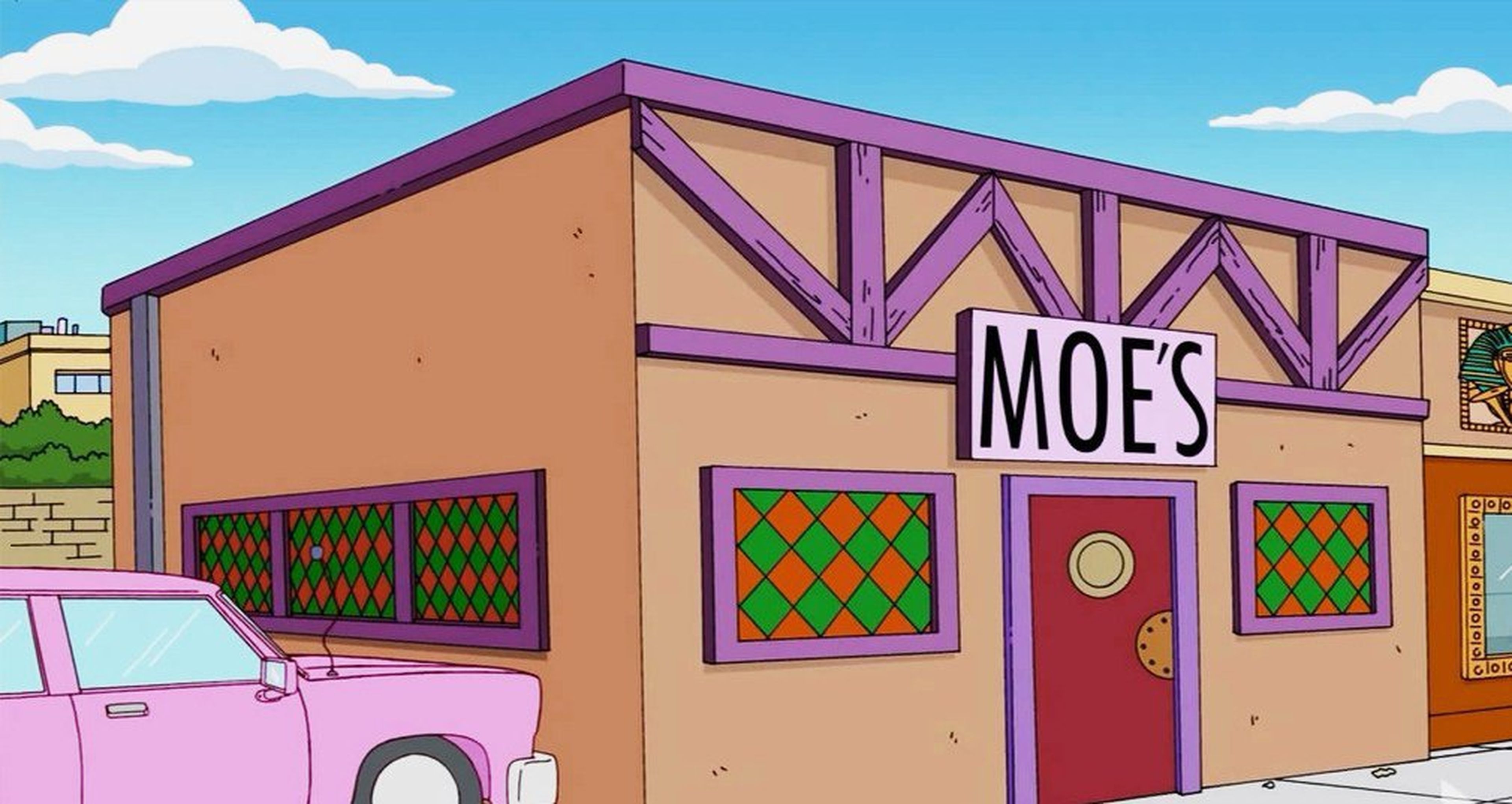 Una empresa crea una Taberna de Moe hinchable