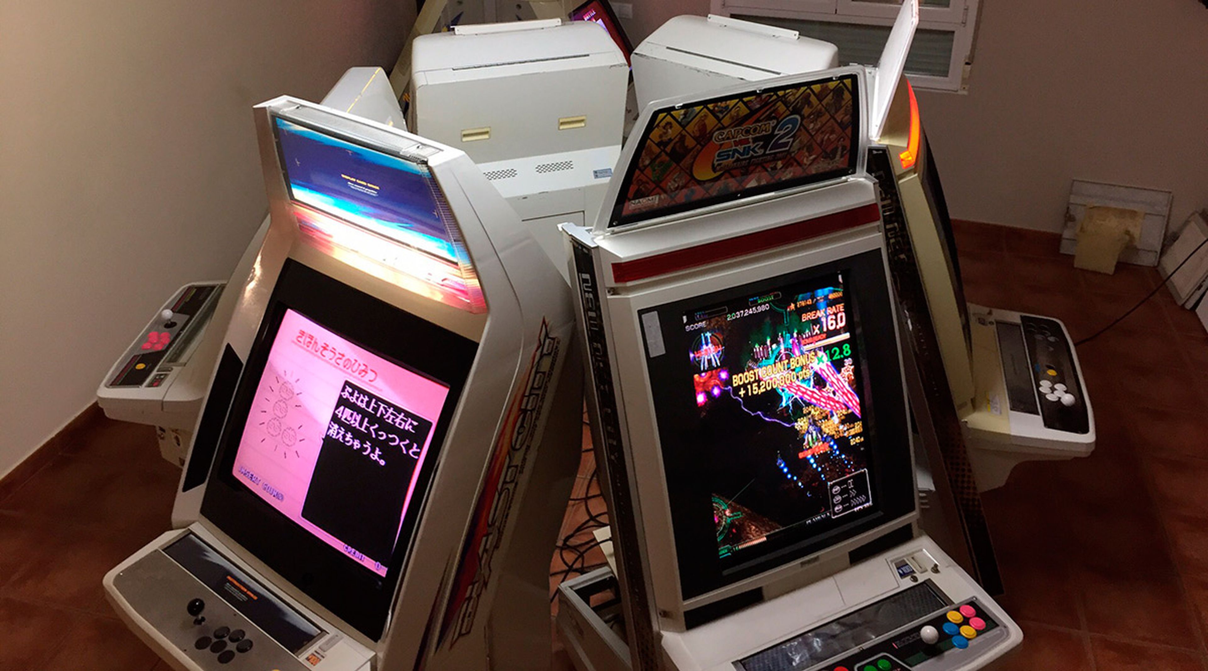 Fightcade Offline Festival contará con 40 máquinas recreativas japonesas y 70 juegos originales.