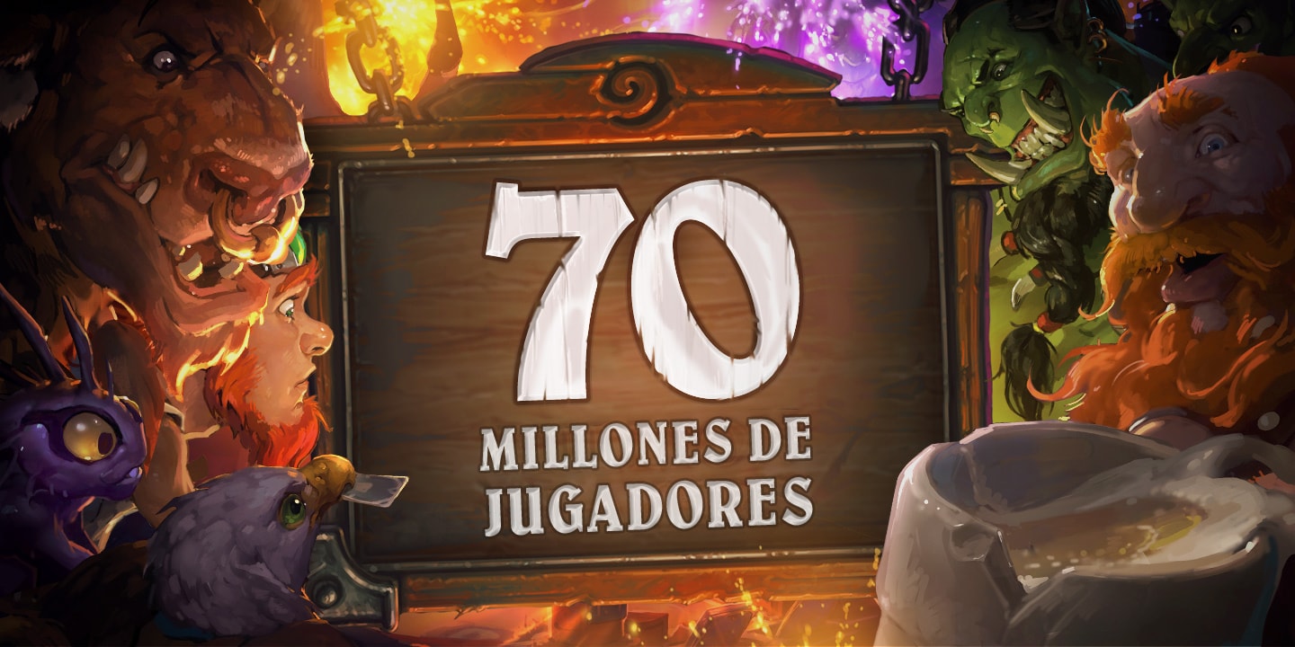 Hearthstone celebra sus 70 millones de jugadores Hearthstone celebra sus 70 millones de jugadores