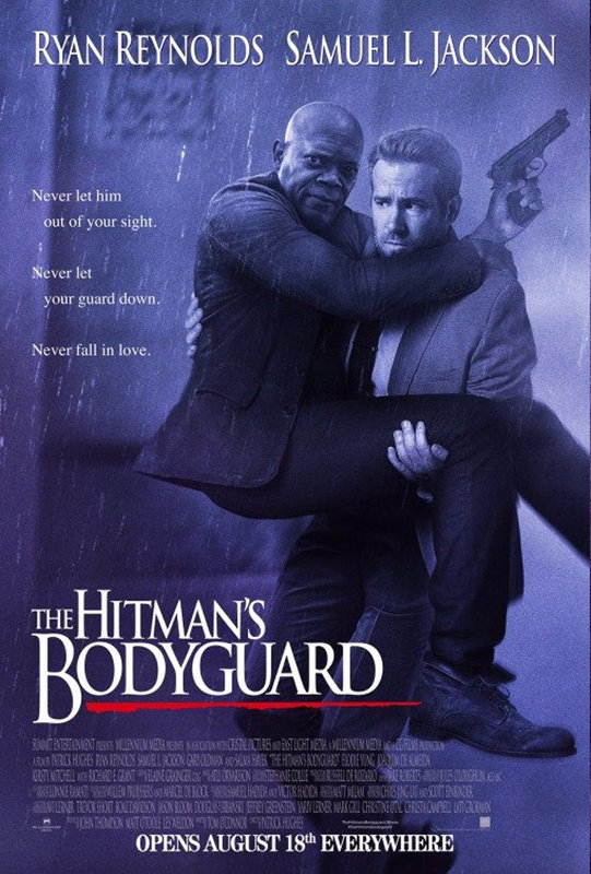 The Hitman's Bodyguard El Guardaespaldas, Ryan Reynolds, Samuel L. Jackson