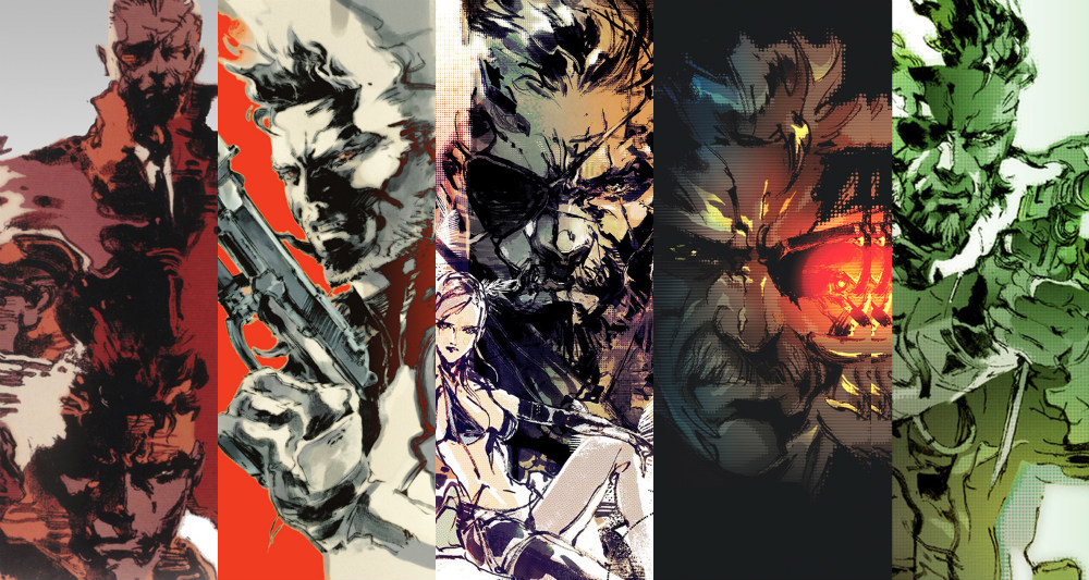 Ilustraciones de Metal Gear por Yoji Shinkawa Ilustraciones de Metal Gear por Yoji Shinkawa