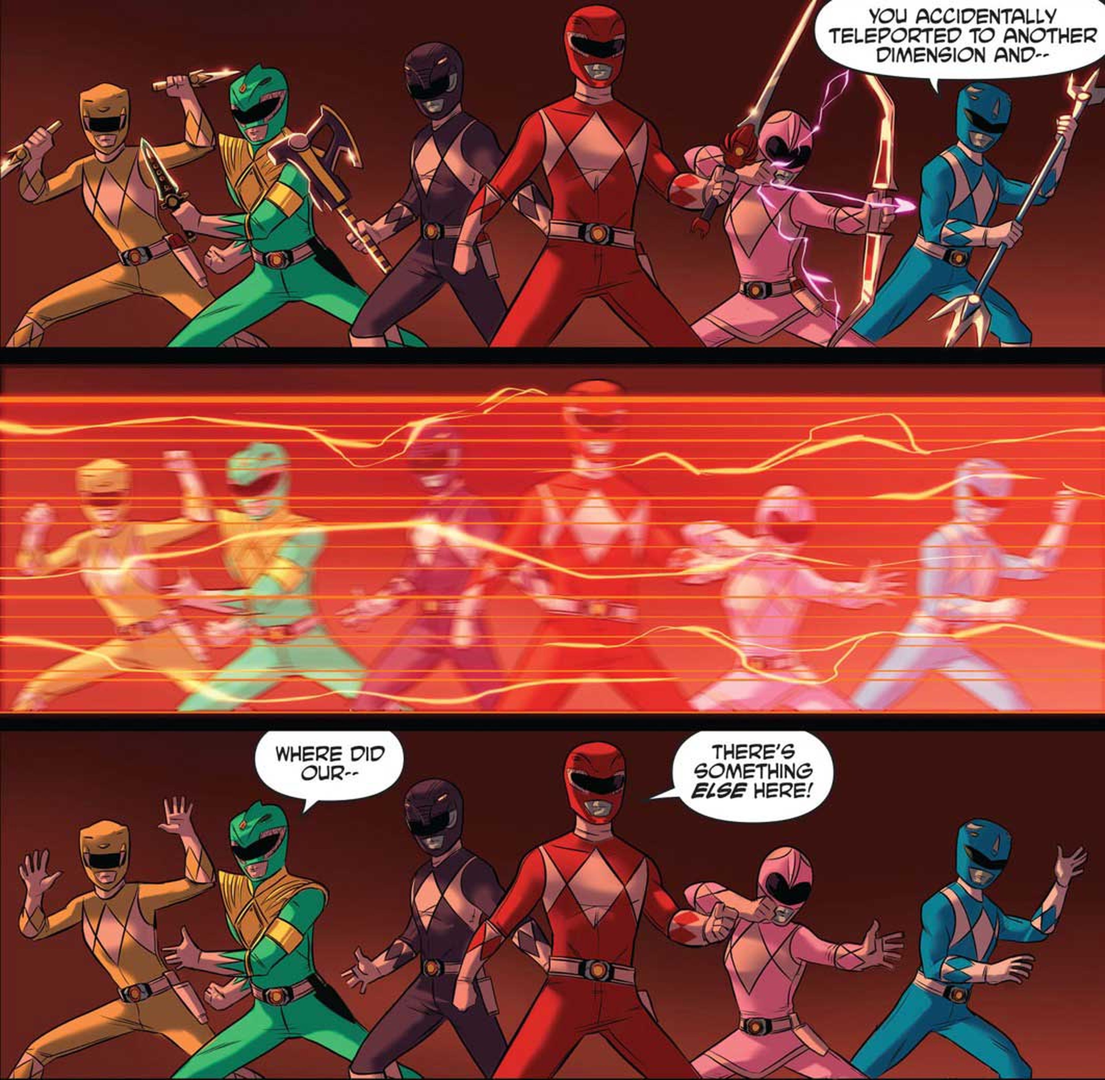 Liga de la Justicia - Power Rangers #1