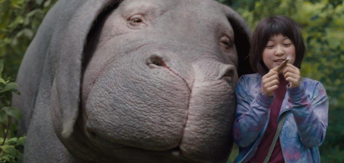 Okja Ciatura, chica, bosque