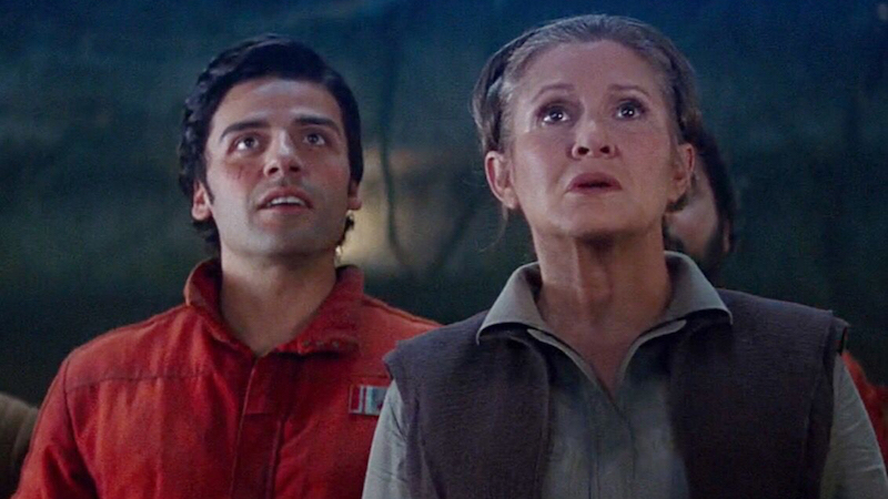 Poe Dameron y Leia Organa Poe Dameron y Leia Organa