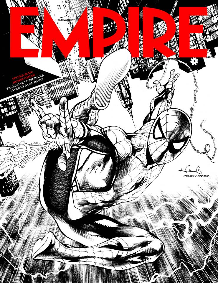 Portada Empire Spider-Man: Homecoming Portada Empire Spider-Man: Homecoming