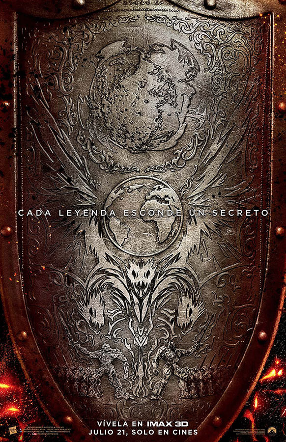 Póster internacional Transformers: El último caballero Póster internacional Transformers: El último caballero