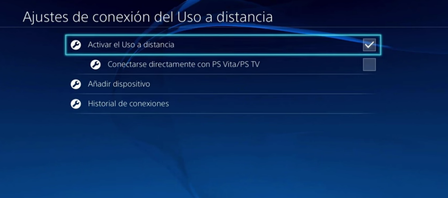 Remote Play de PS4 Remote Play de PS4