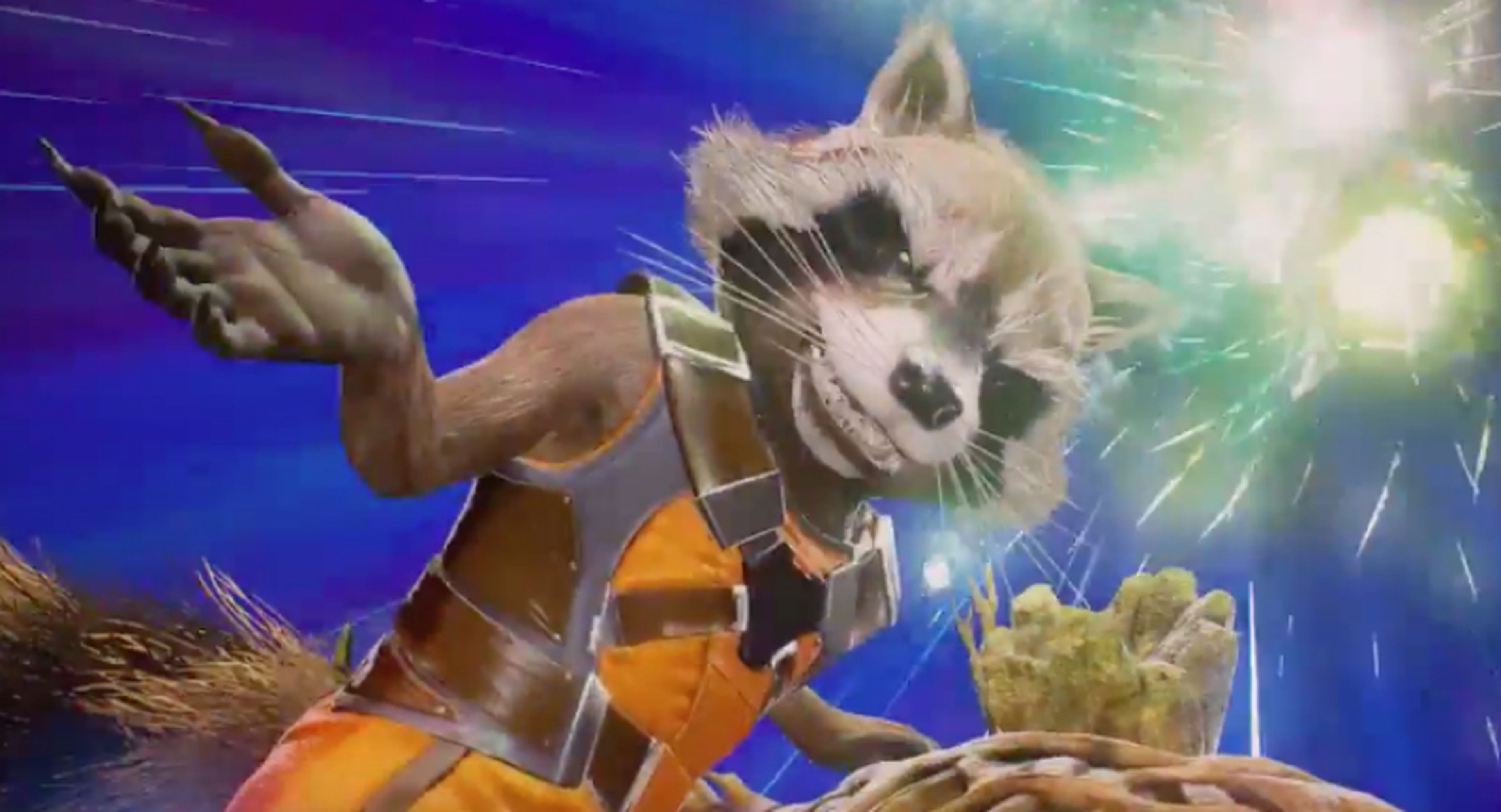 Rocket Raccoon Marvel vs Capcom Infinite