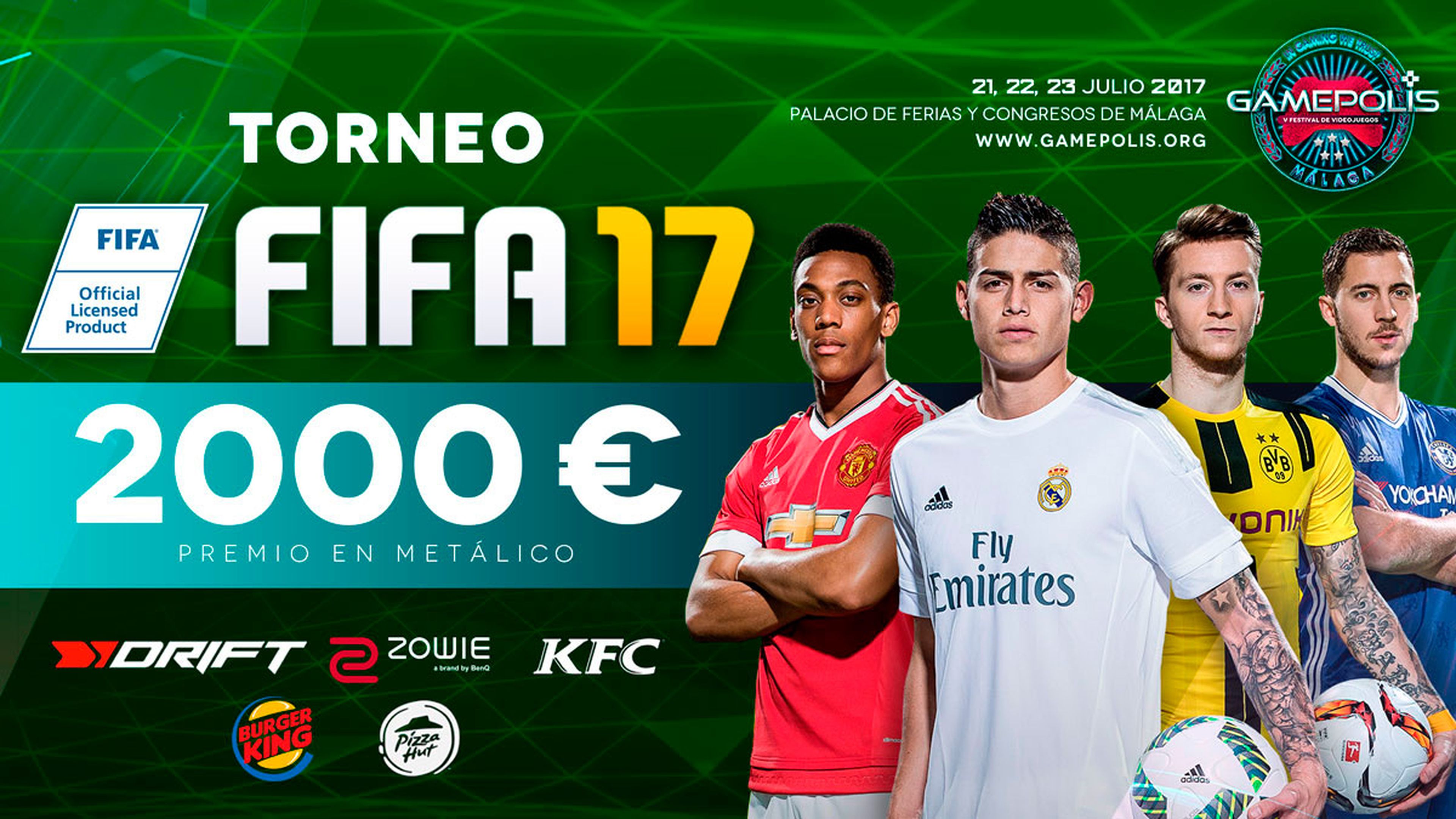 Torneo FIFA 17 en Gamepolis 2017