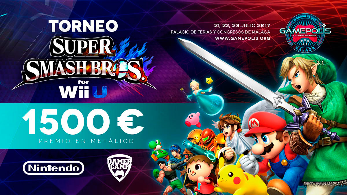 Torneo Super Smash Bros. en Gamepolis 2017 Torneo Super Smash Bros. en Gamepolis 2017