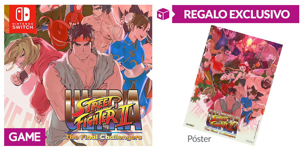 Ultra Street Fighter II The Final Challengers - Regalo de reserva en GAME Ultra Street Fighter II The Final Challengers - Regalo de reserva en GAME