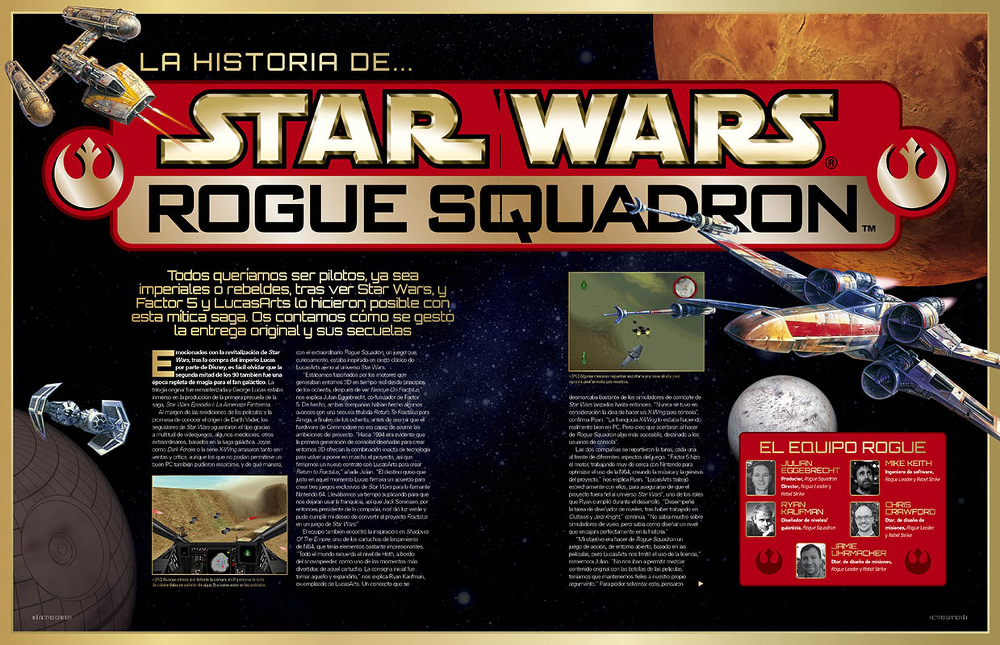 Retro Gamer 20 Star Wars Rogue Squadron