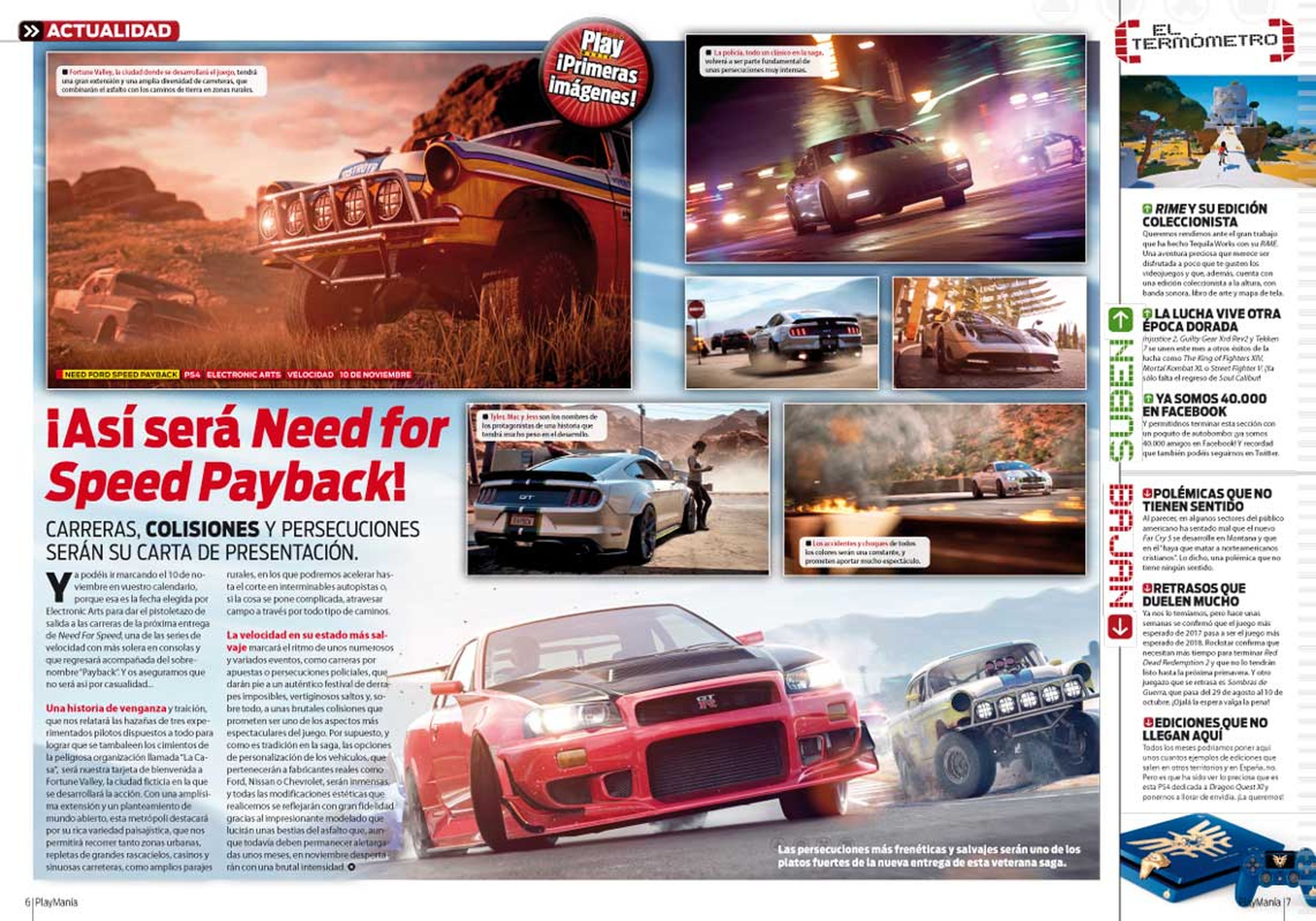 Need for Speed Payback en Playmania 224