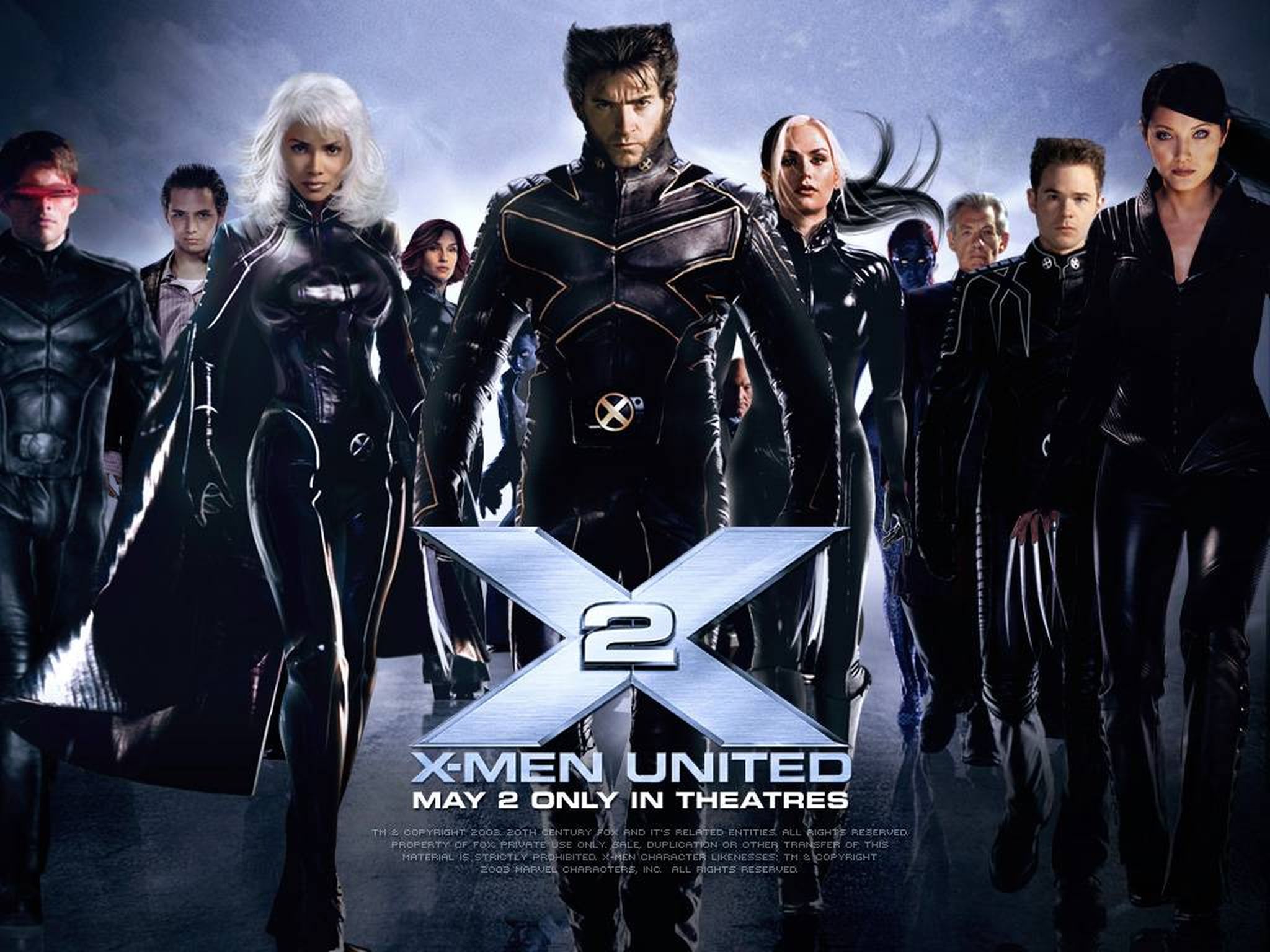 1. X-men 2 (2003)