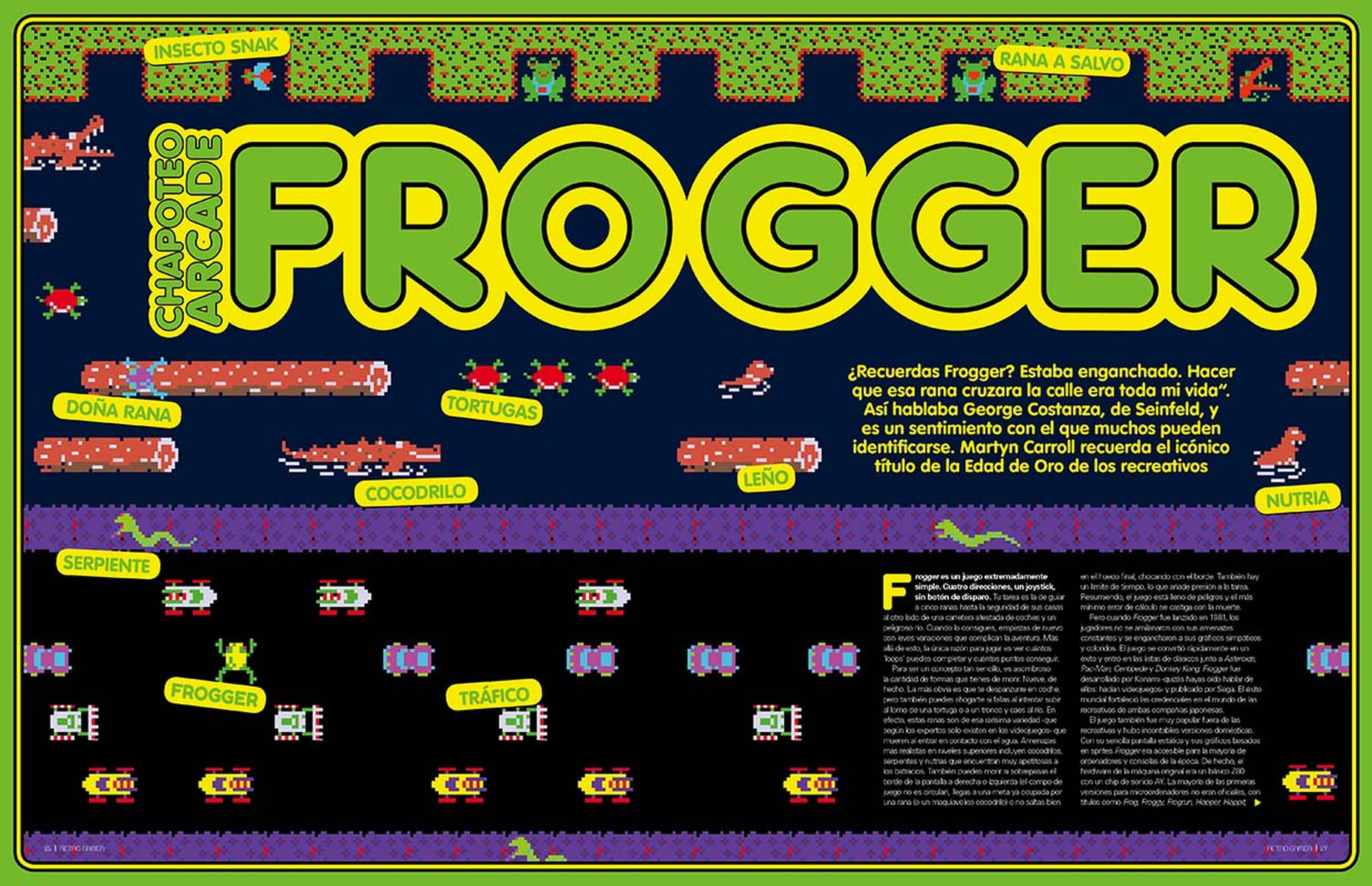 Retro Gamer 20 Frogger