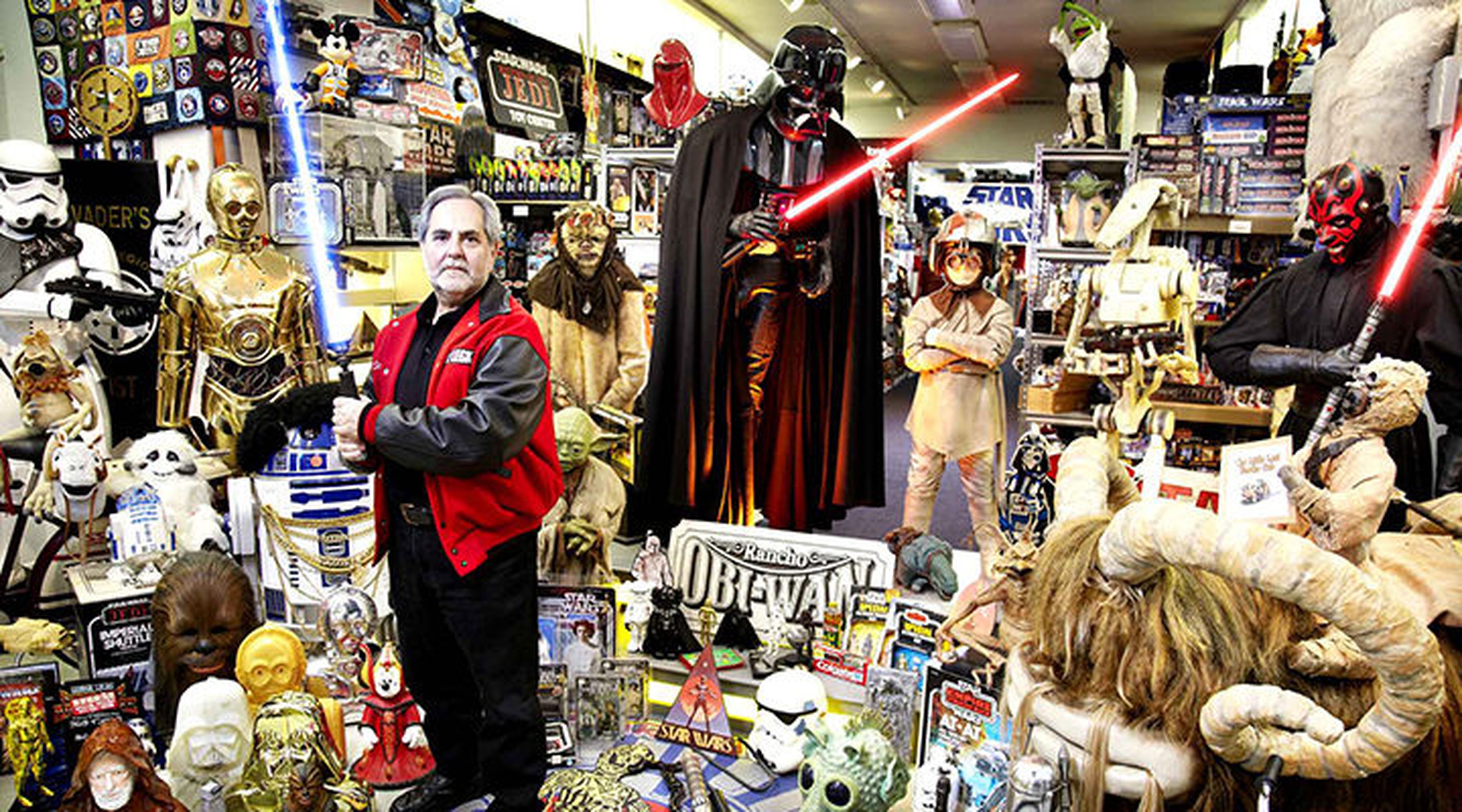 Roban más de 100 objetos de la mayor colección de Star Wars