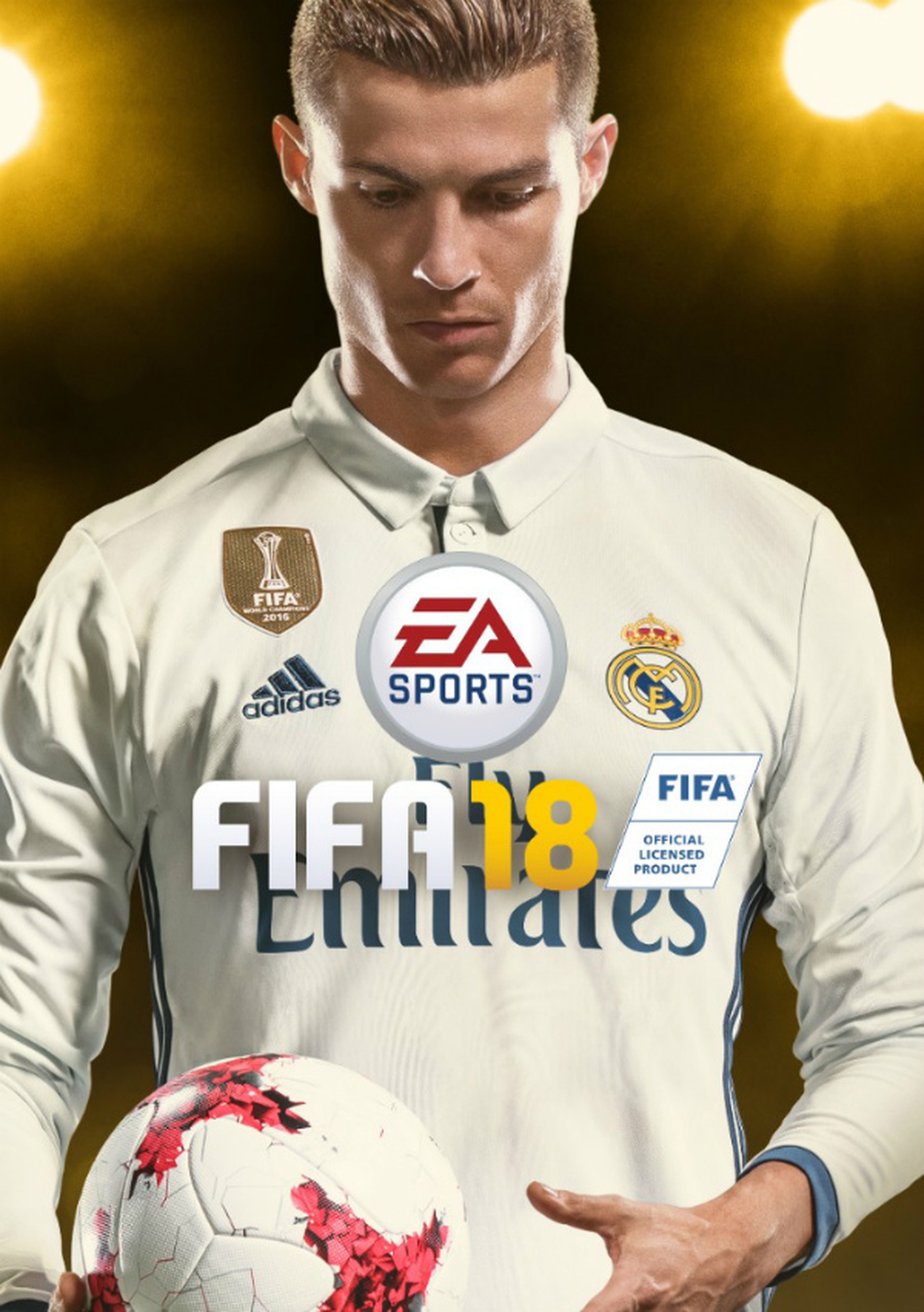 FIFA 18 portada con Cristiano Ronaldo