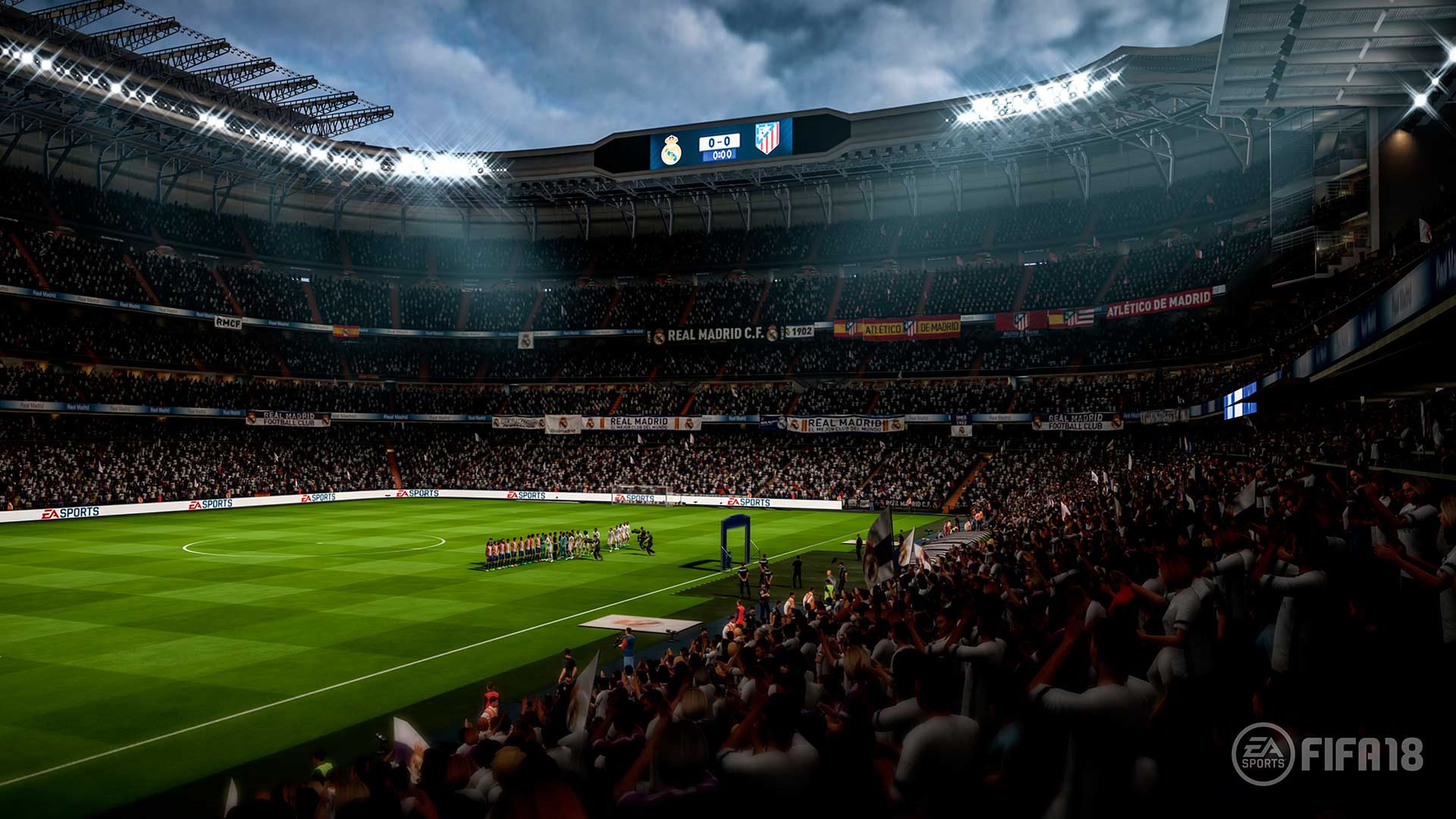 El Santiago Bernabeu estará recreado con todo lujo de detalle en FIFA 18.