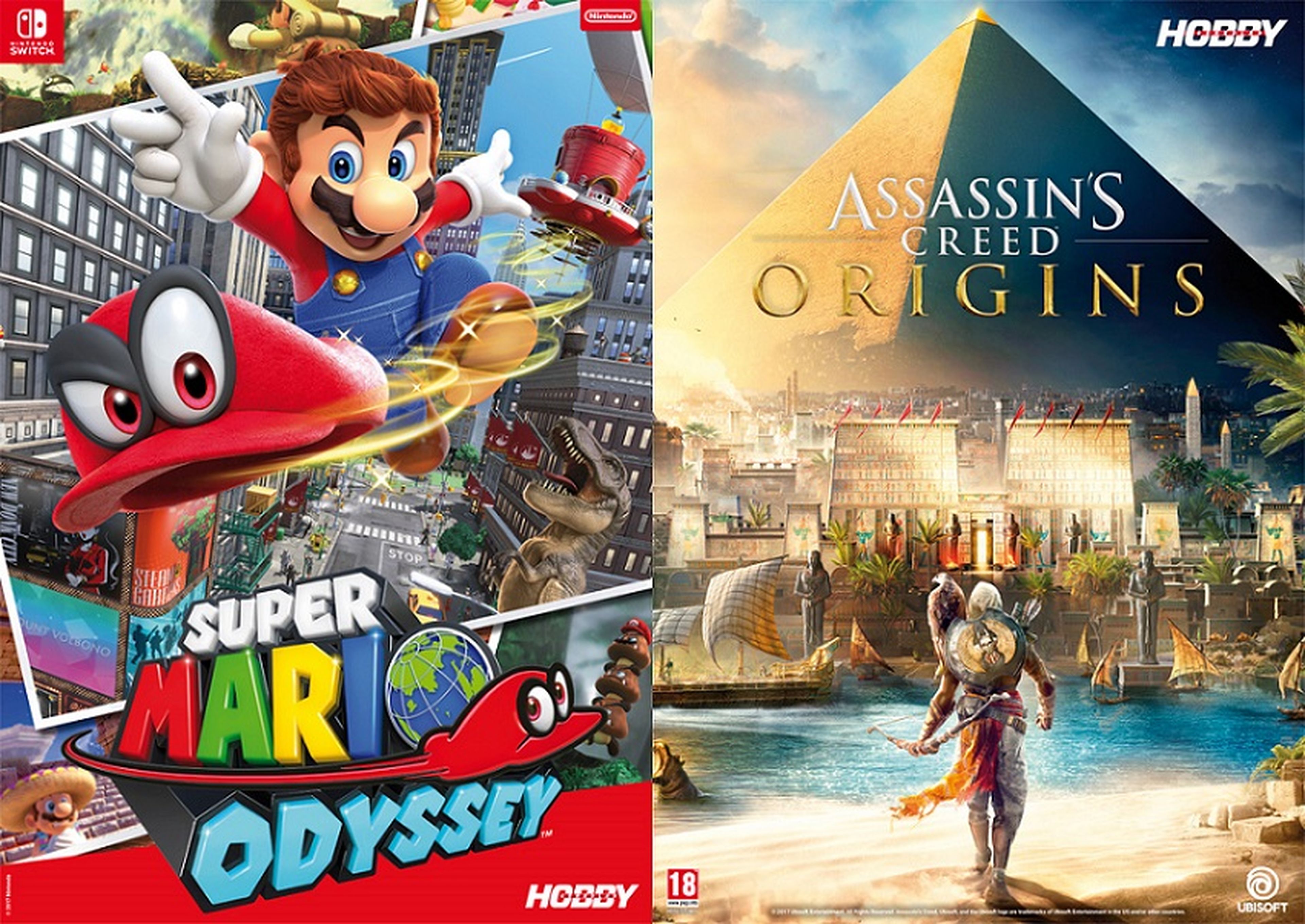 Hobby Consolas 312: Todo el E3 y pósters de Mario Odyssey y Assassin's Creed