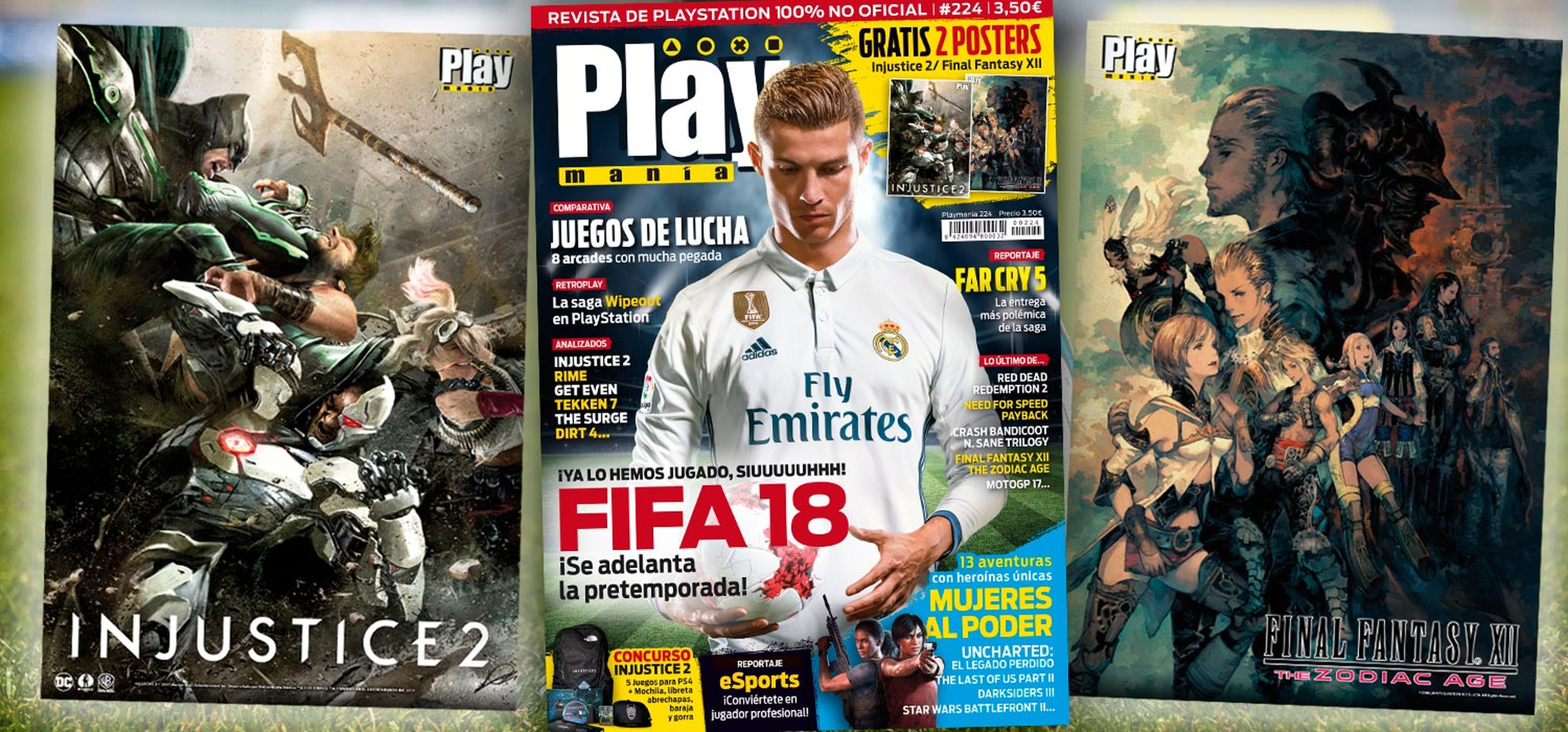 Playmanía 224 ya a la venta con FIFA 18 en portada