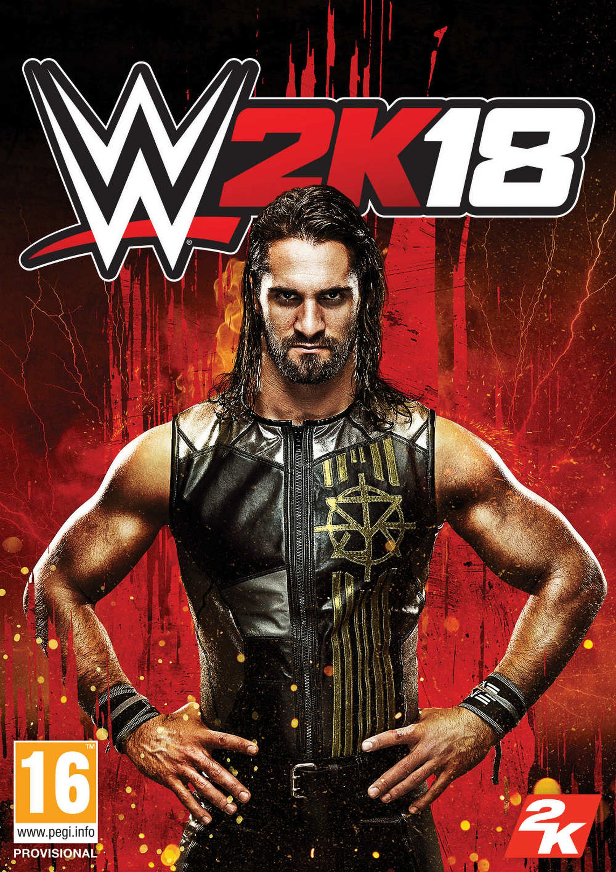WWE 2K18 - Seth Rollins en la portada