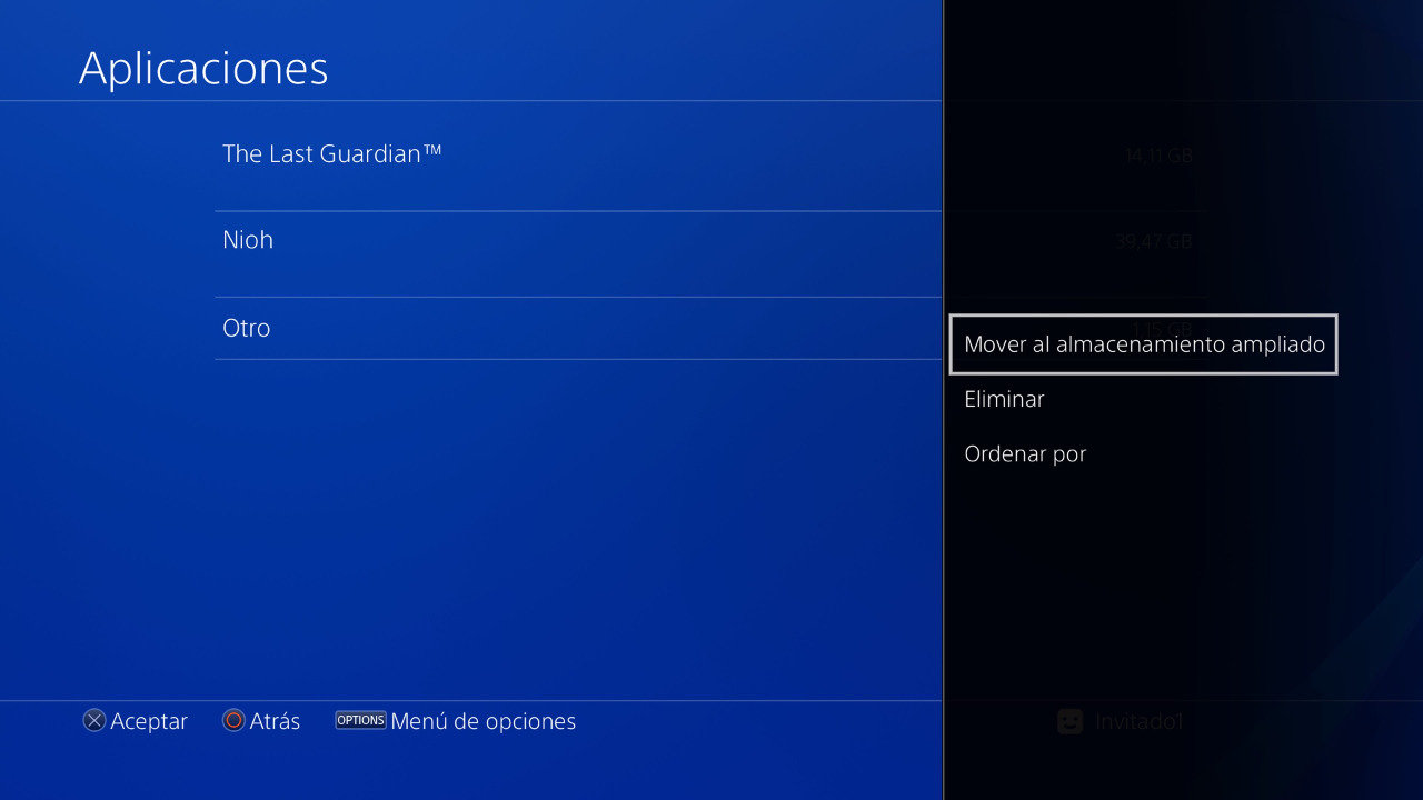 Cómo guardar juegos en un disco duro externo en PS4 Disco duro externo en PS4